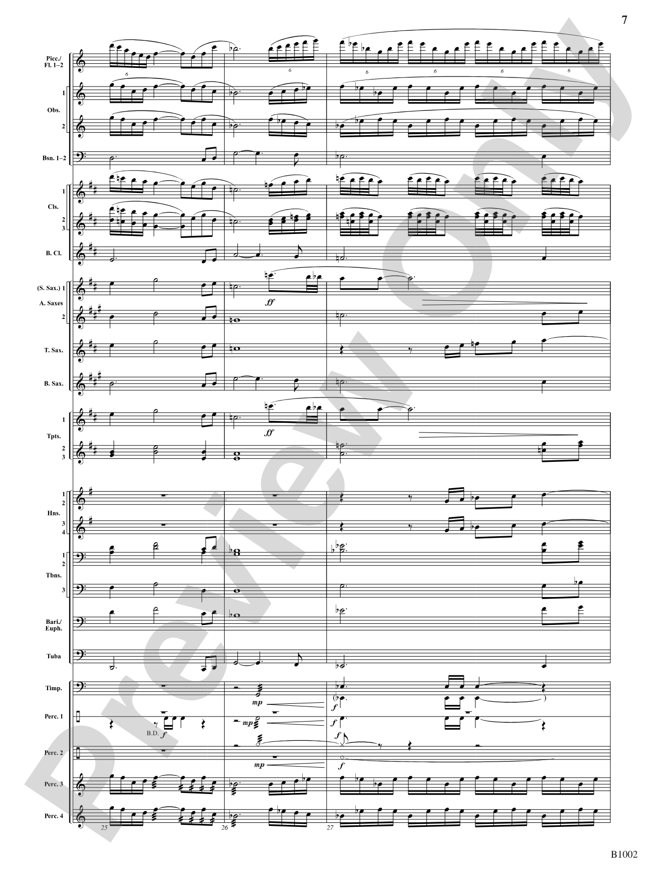 Invictus: Concert Band Conductor Score & Parts