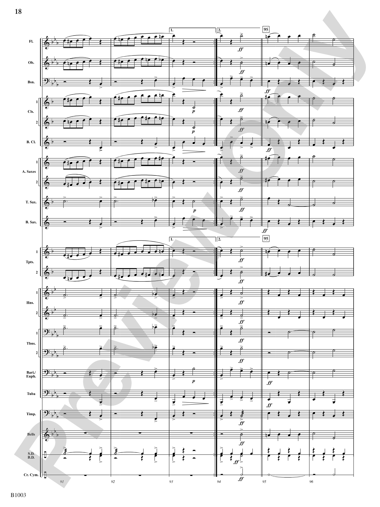 In Quest of Excellence: Concert Band Conductor Score & Parts