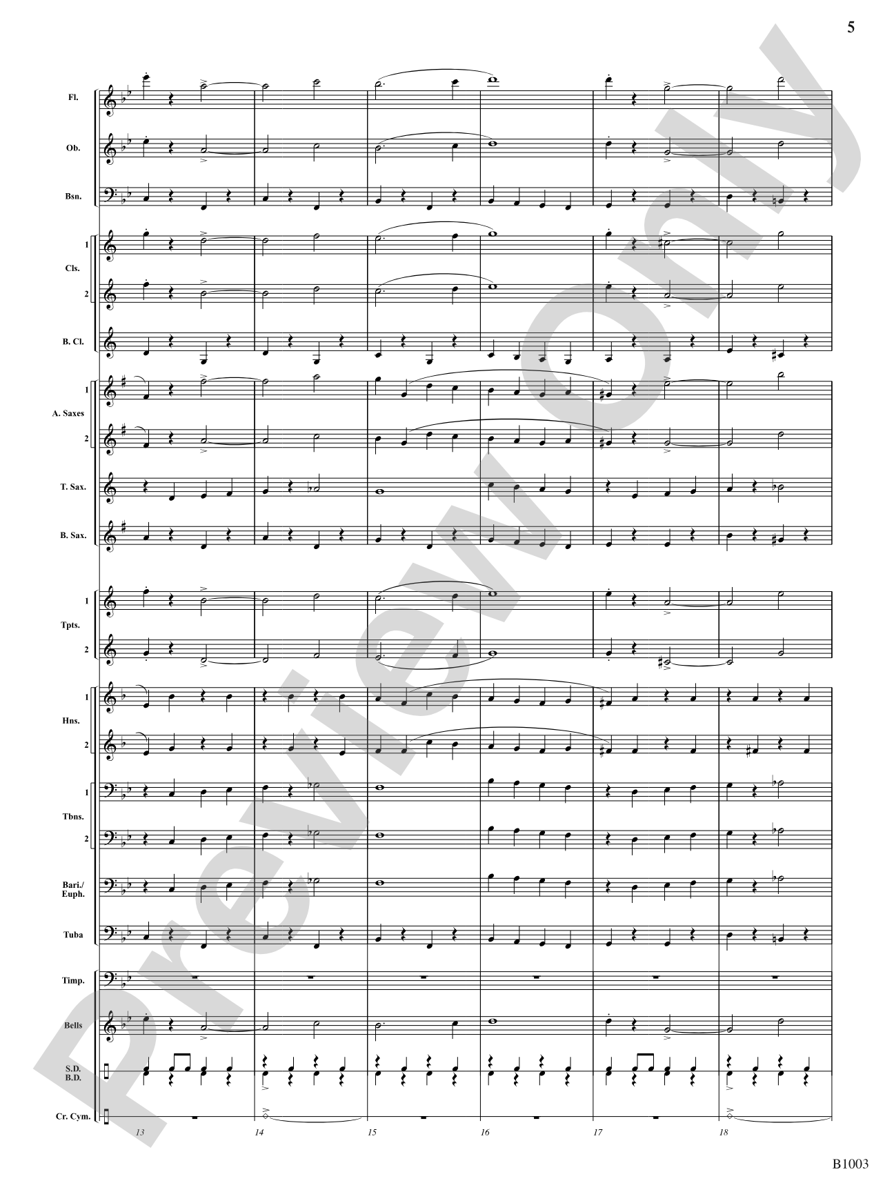 In Quest of Excellence: Concert Band Conductor Score & Parts