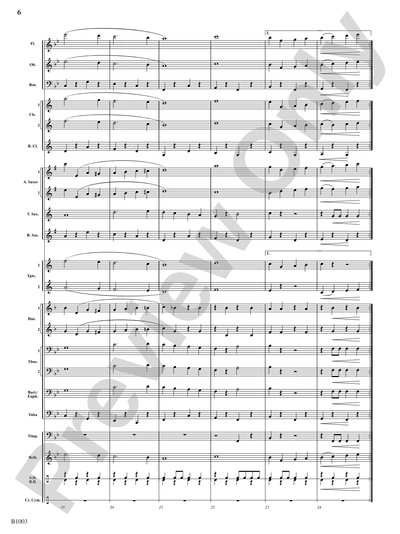 In Quest of Excellence: Concert Band Conductor Score & Parts