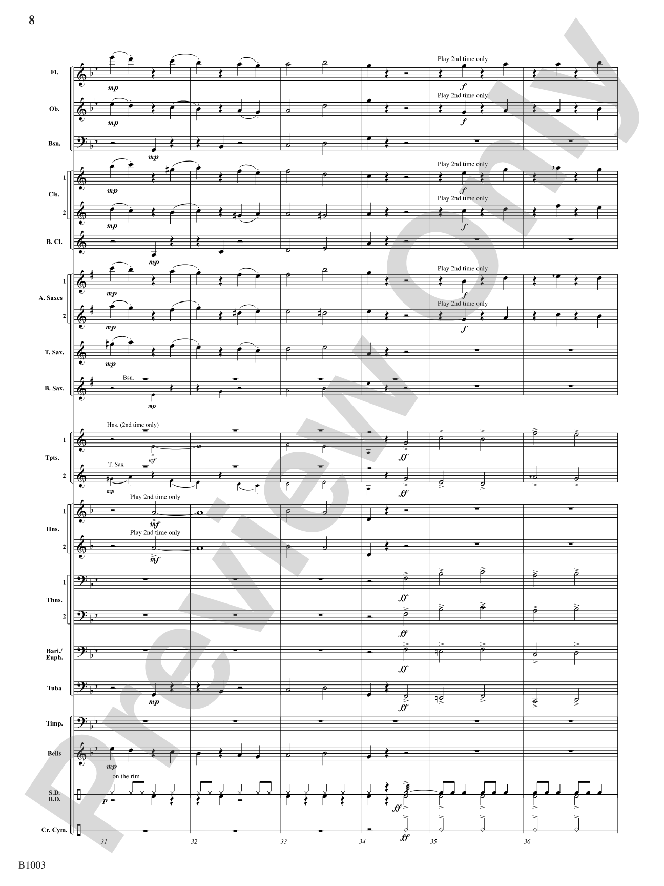 In Quest of Excellence: Concert Band Conductor Score & Parts