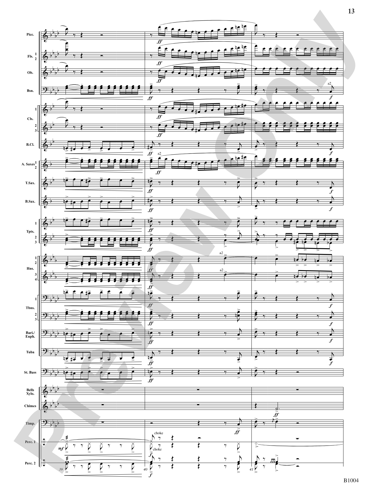 Sanctuary: Concert Band Conductor Score & Parts