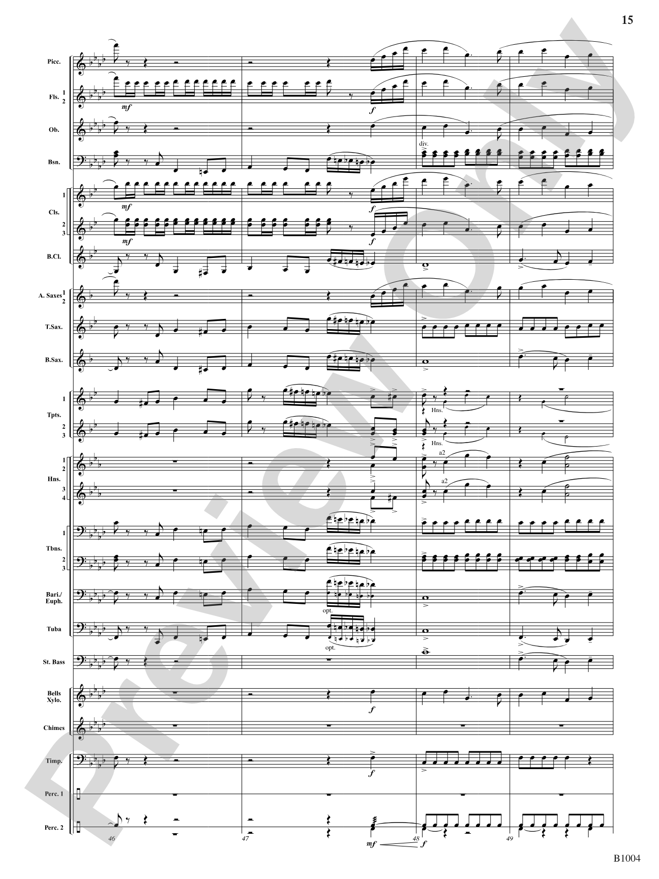 Sanctuary: Concert Band Conductor Score & Parts