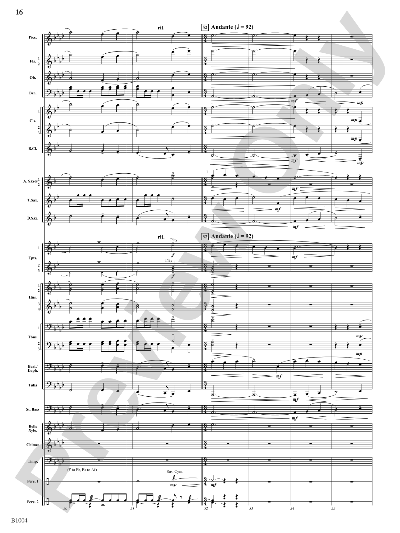 Sanctuary: Concert Band Conductor Score & Parts