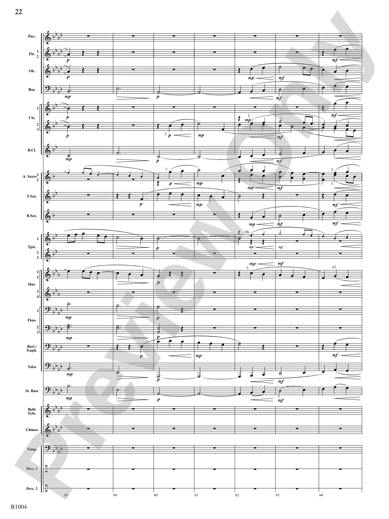 Sanctuary: Concert Band Conductor Score & Parts