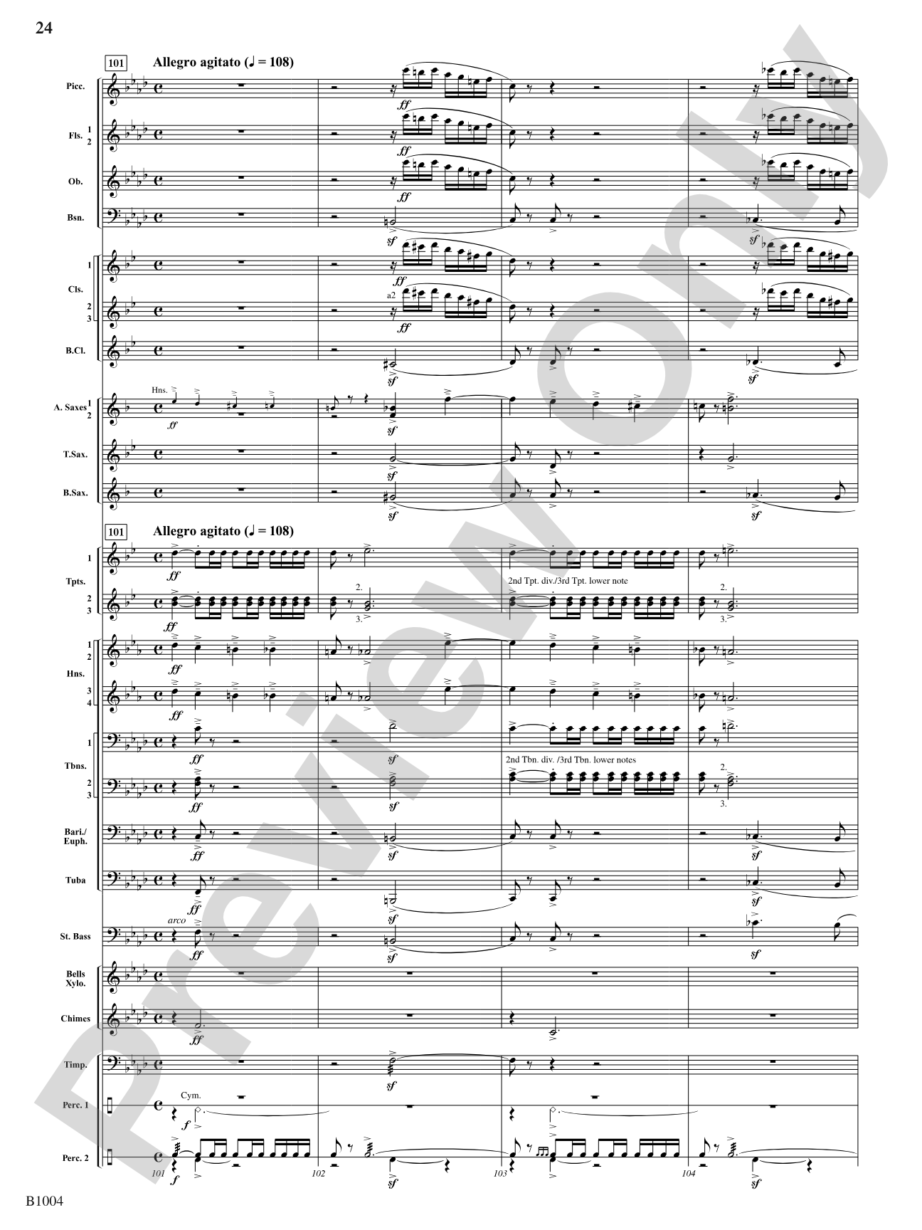 Sanctuary: Concert Band Conductor Score & Parts