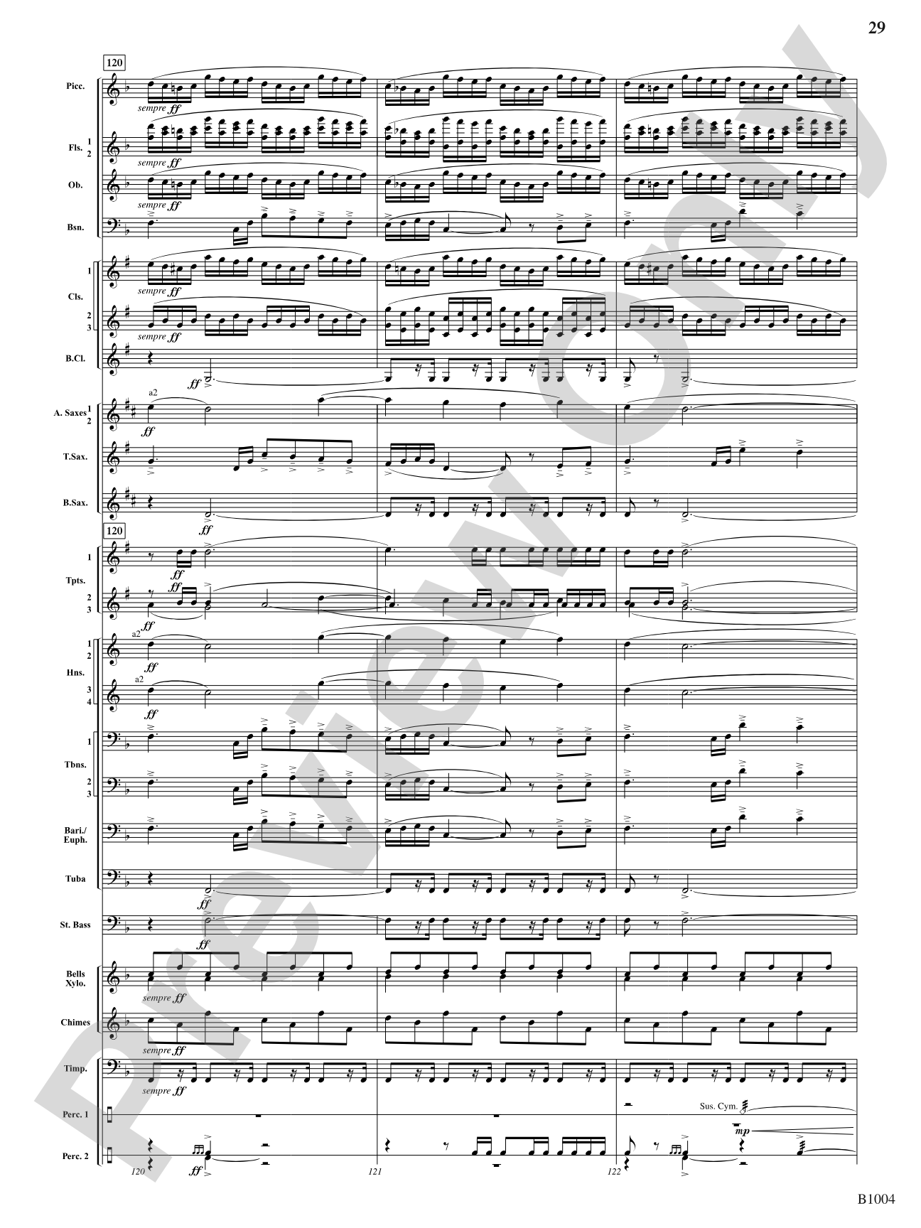 Sanctuary: Concert Band Conductor Score & Parts