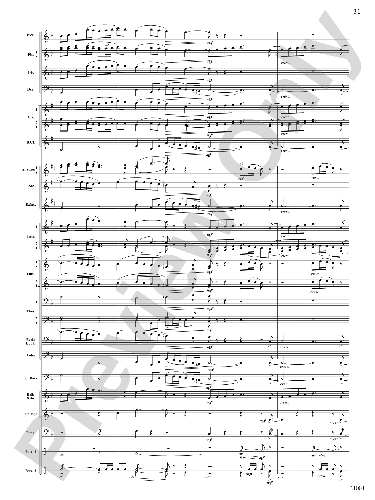Sanctuary: Concert Band Conductor Score & Parts