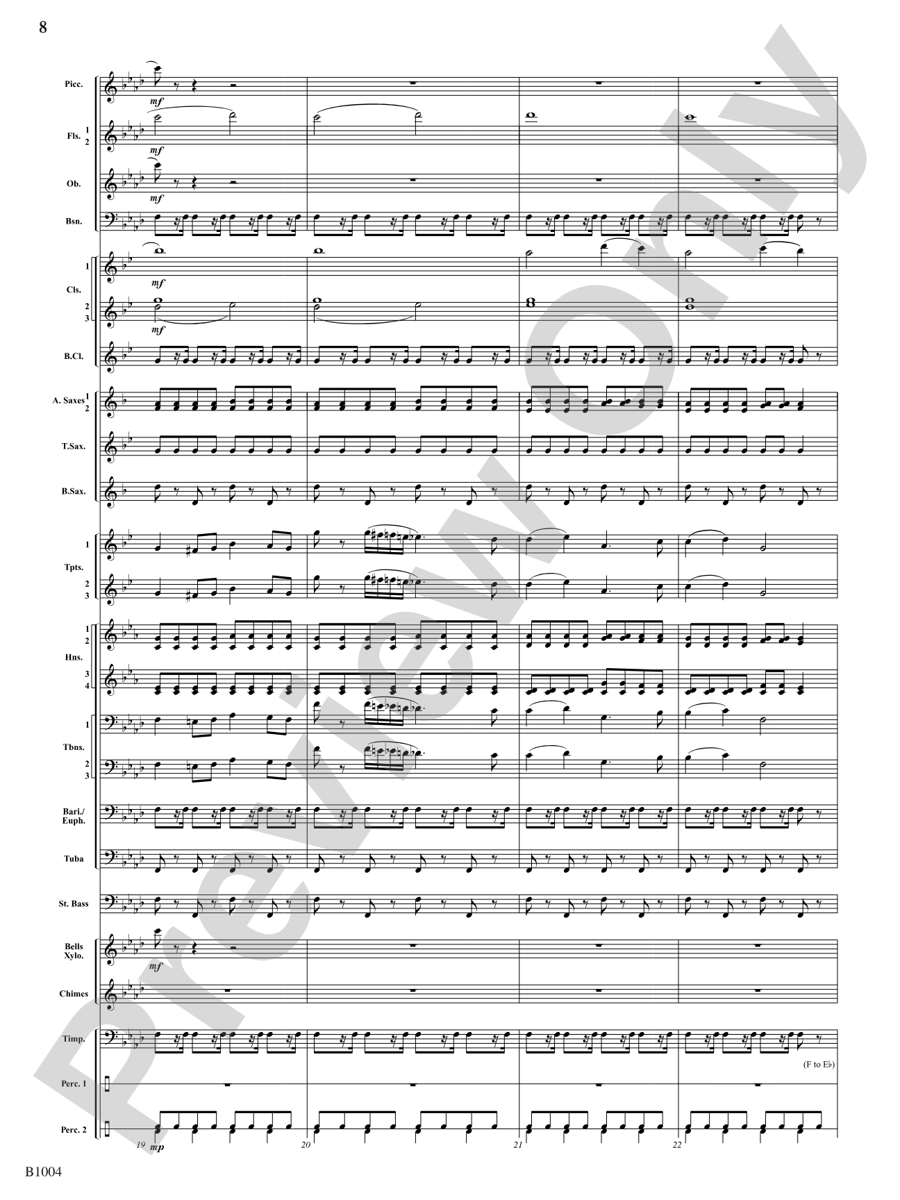 Sanctuary: Concert Band Conductor Score & Parts