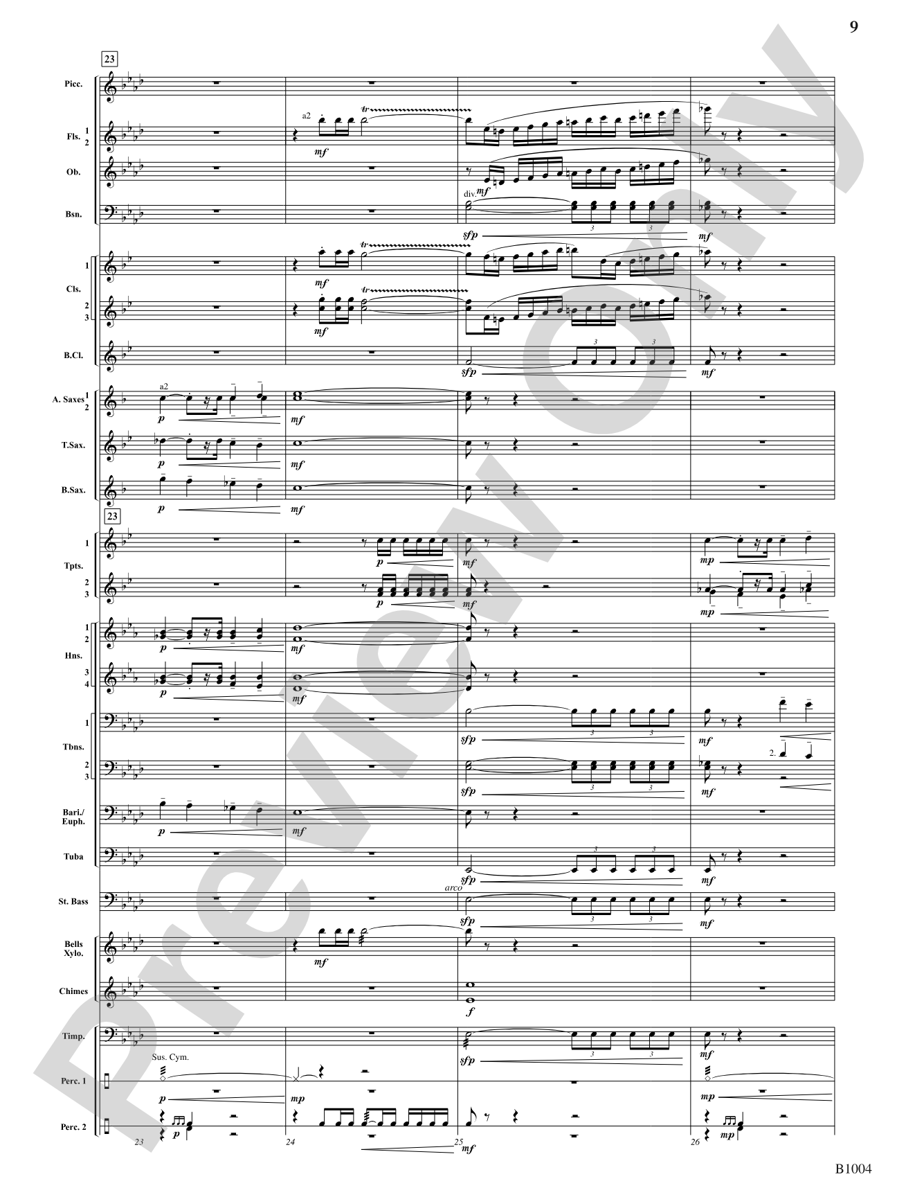 Sanctuary: Concert Band Conductor Score & Parts