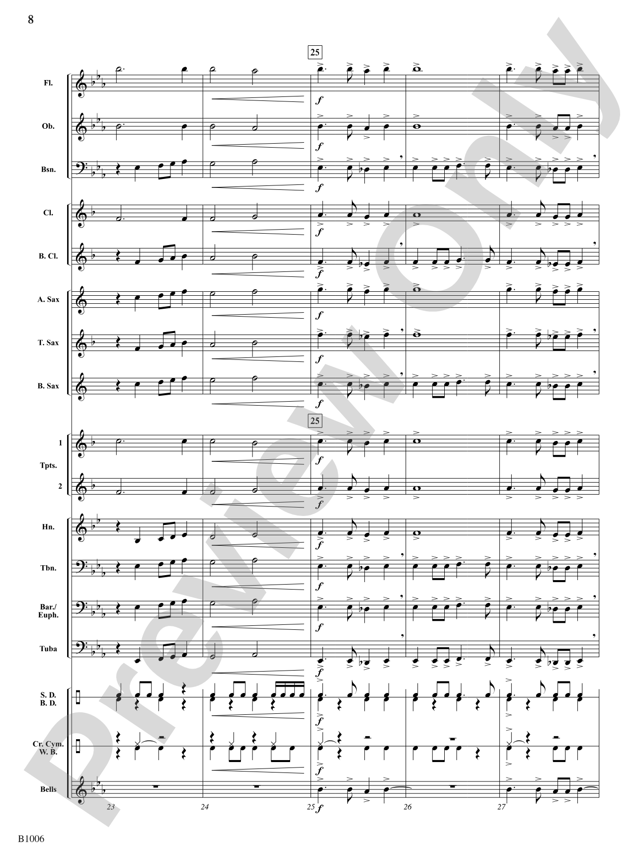 Proclamation: Concert Band Conductor Score & Parts