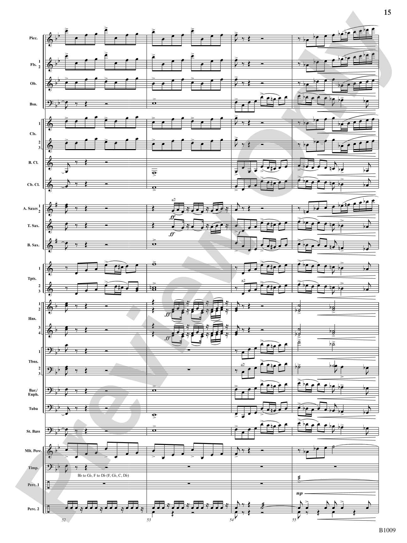 In Glory Triumphant: Concert Band Conductor Score & Parts