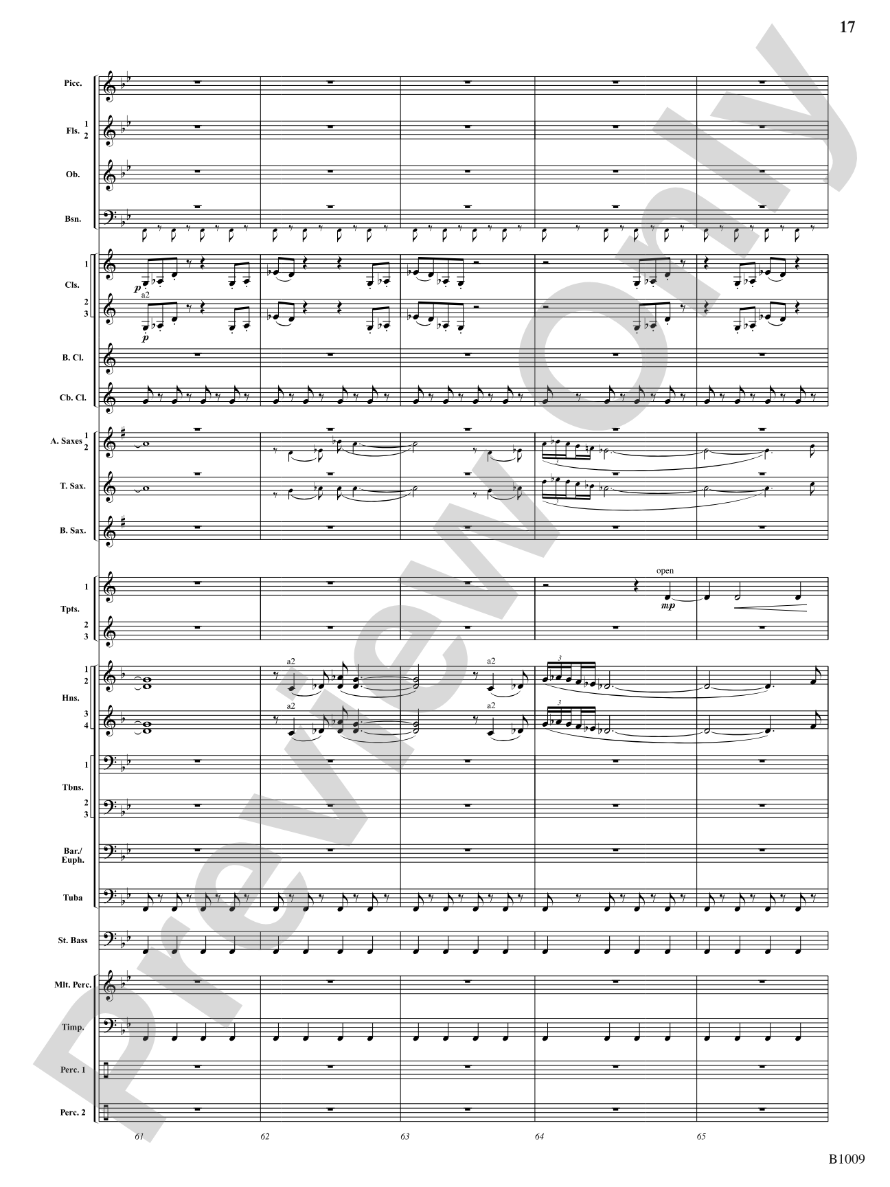 In Glory Triumphant: Concert Band Conductor Score & Parts