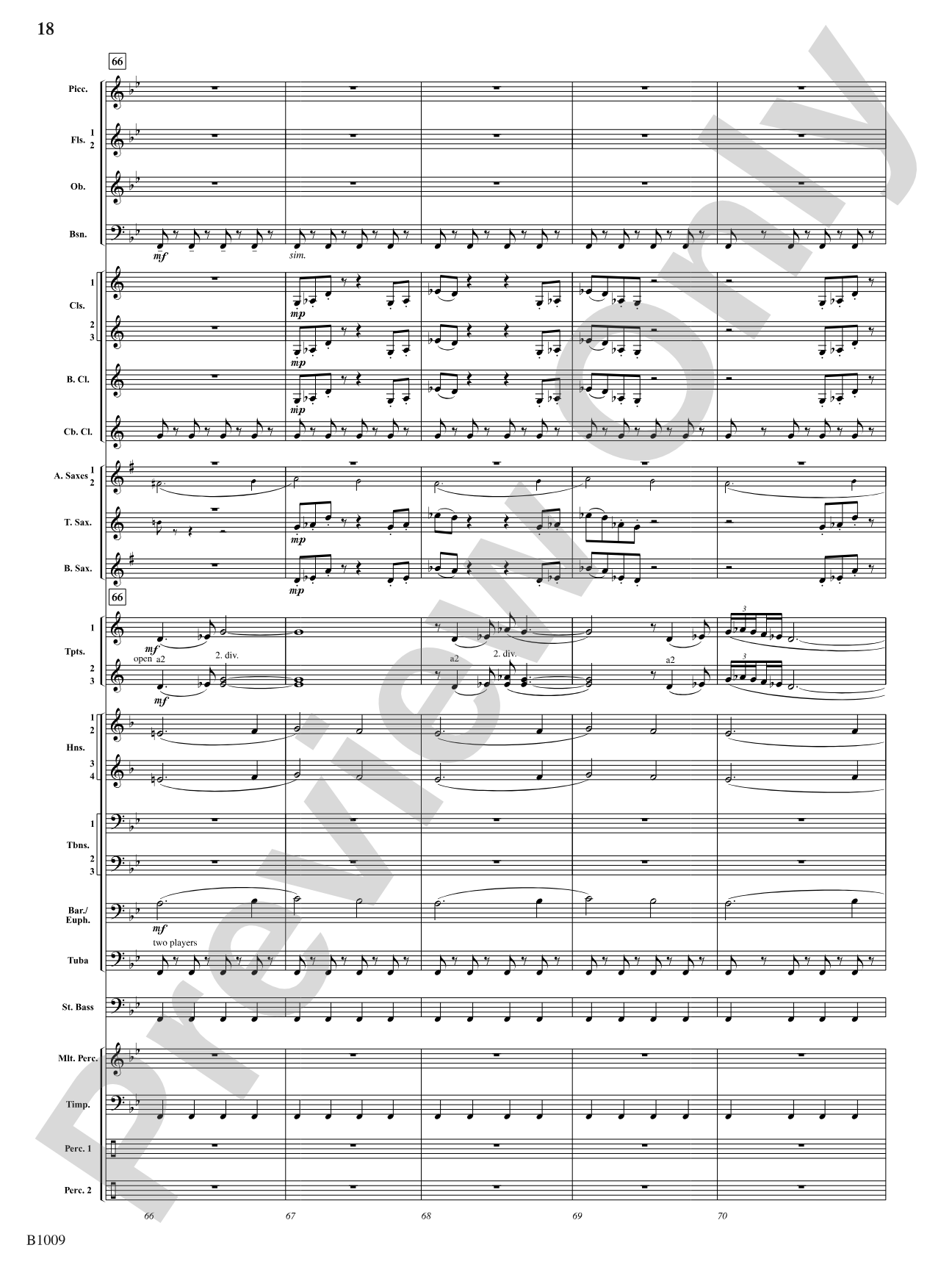 In Glory Triumphant: Concert Band Conductor Score & Parts