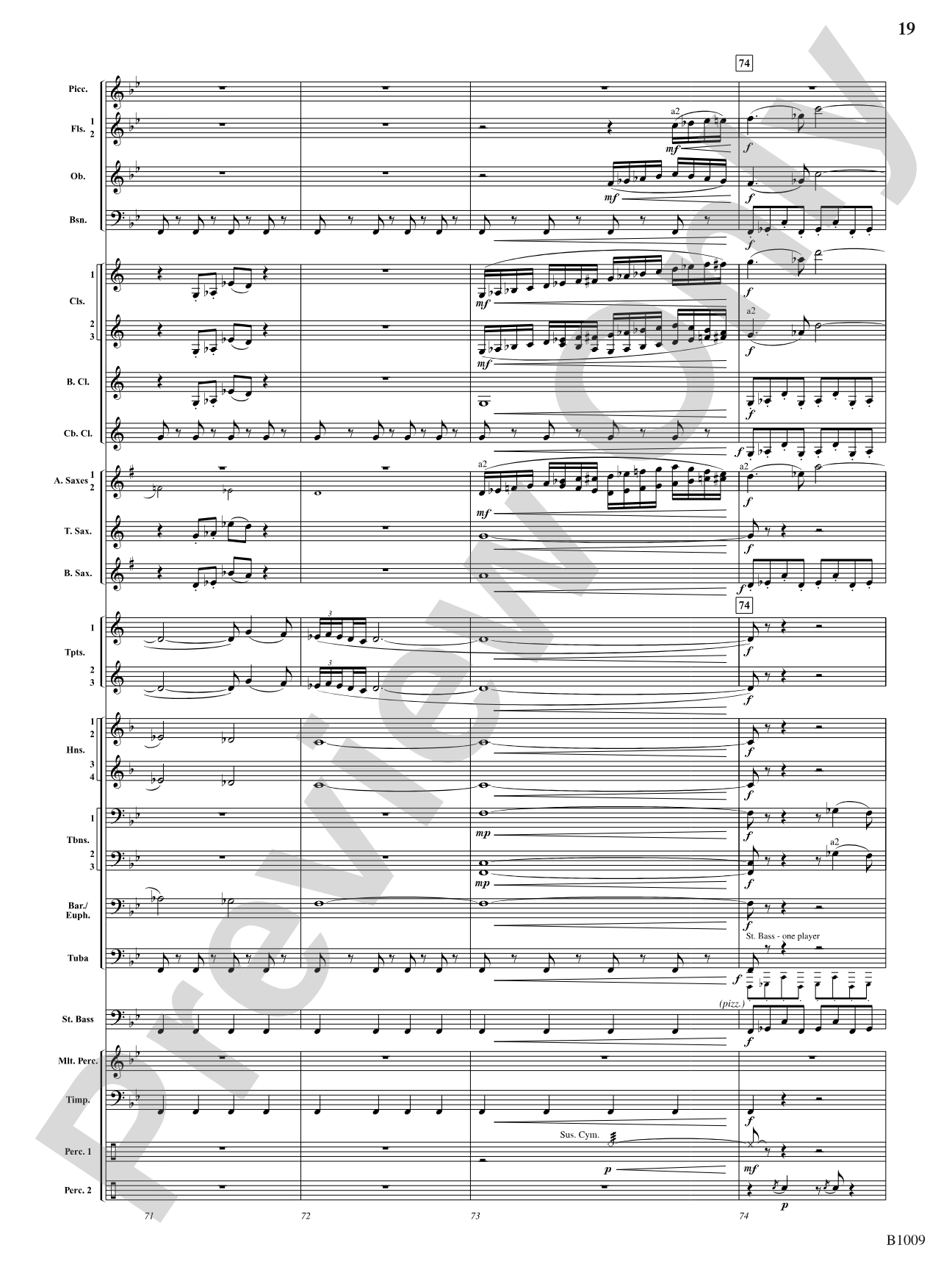In Glory Triumphant: Concert Band Conductor Score & Parts