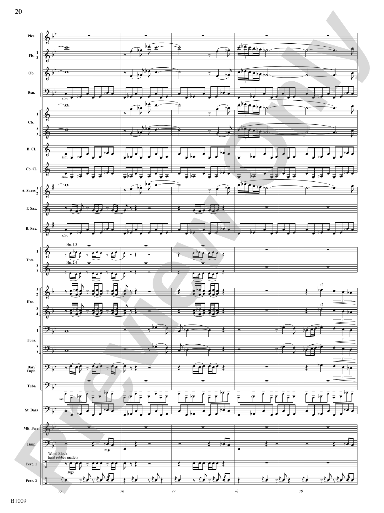 In Glory Triumphant: Concert Band Conductor Score & Parts