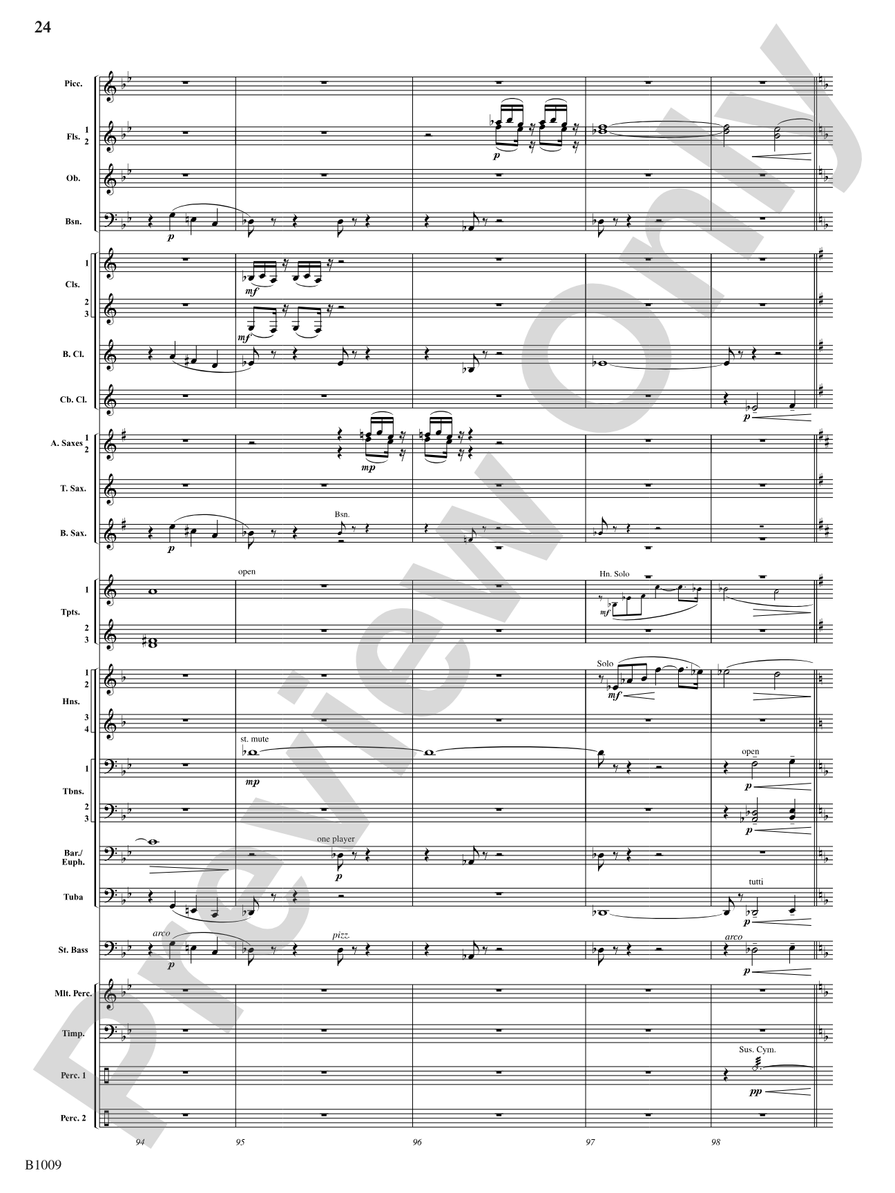 In Glory Triumphant: Concert Band Conductor Score & Parts