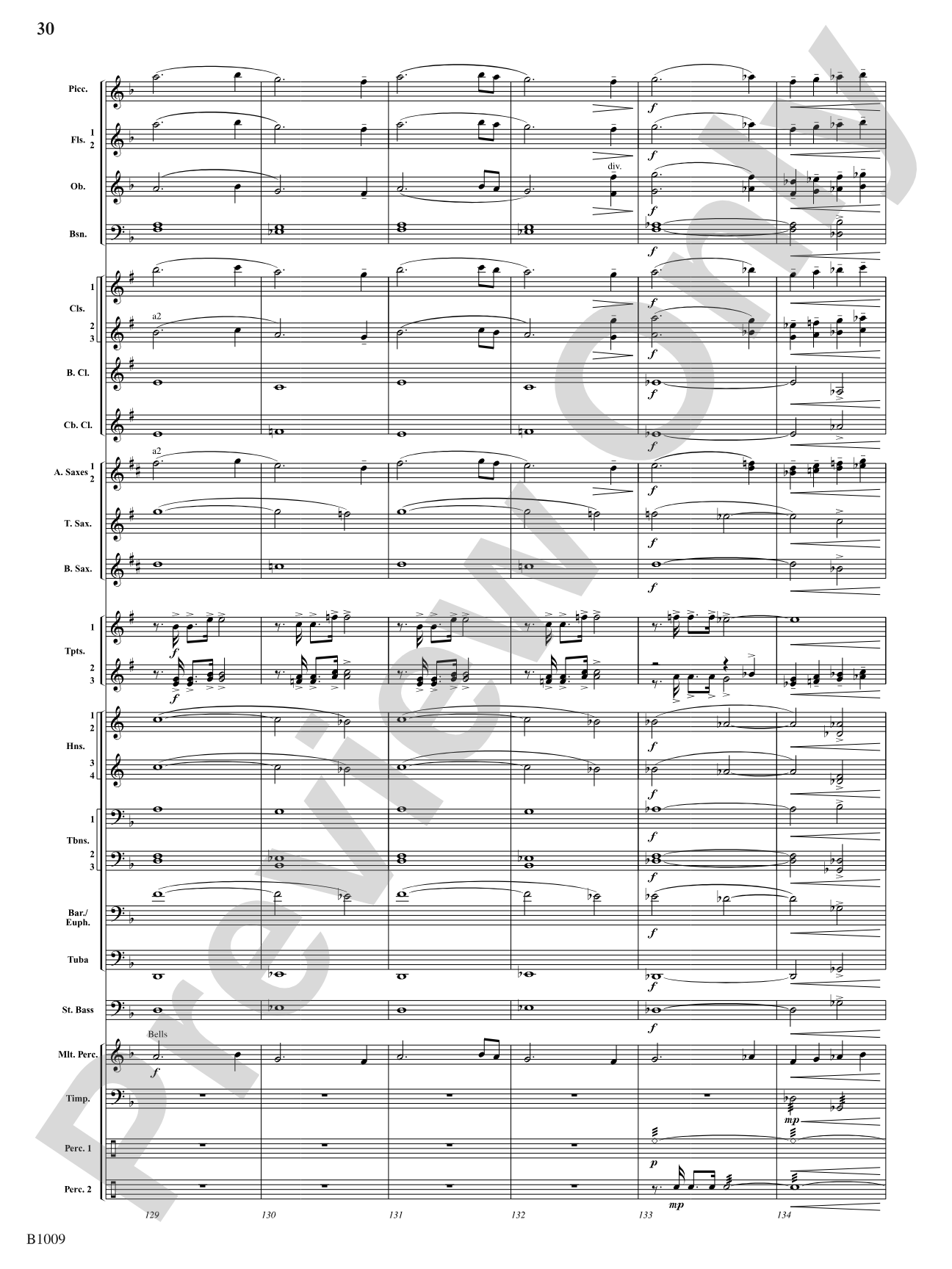 In Glory Triumphant: Concert Band Conductor Score & Parts