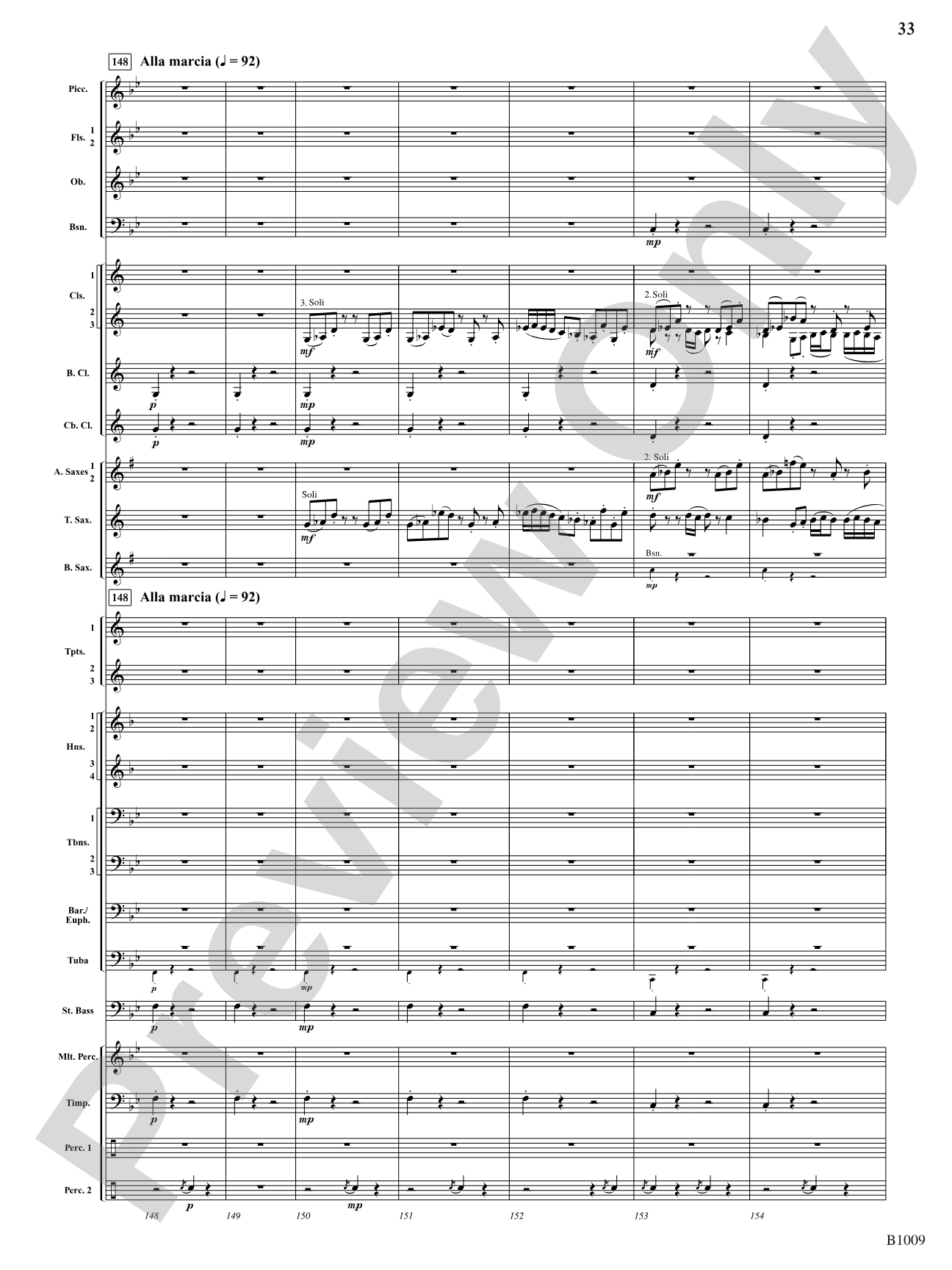 In Glory Triumphant: Concert Band Conductor Score & Parts