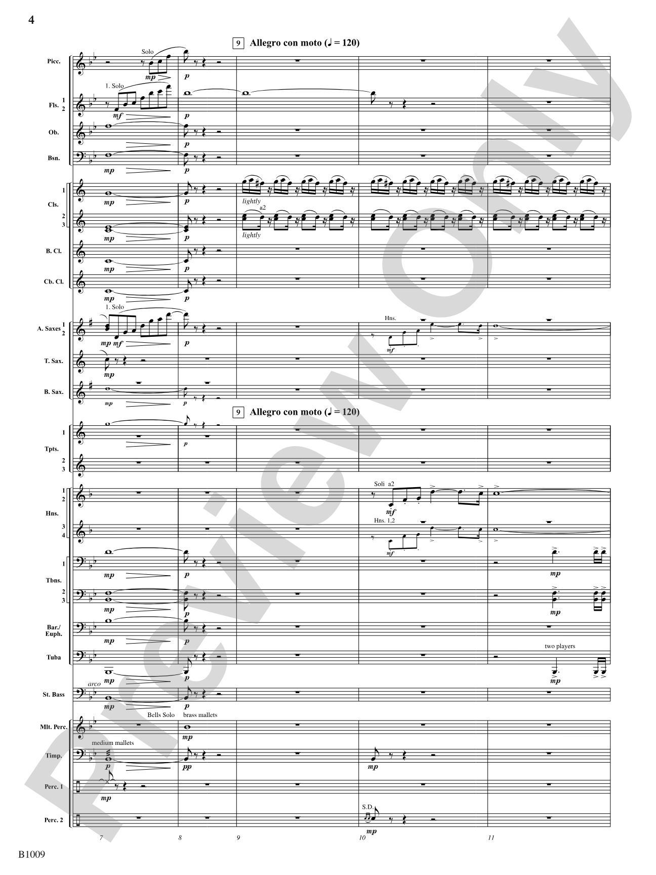 In Glory Triumphant: Concert Band Conductor Score & Parts