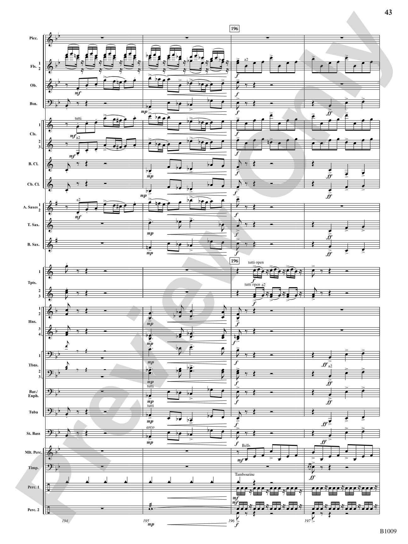 In Glory Triumphant: Concert Band Conductor Score & Parts