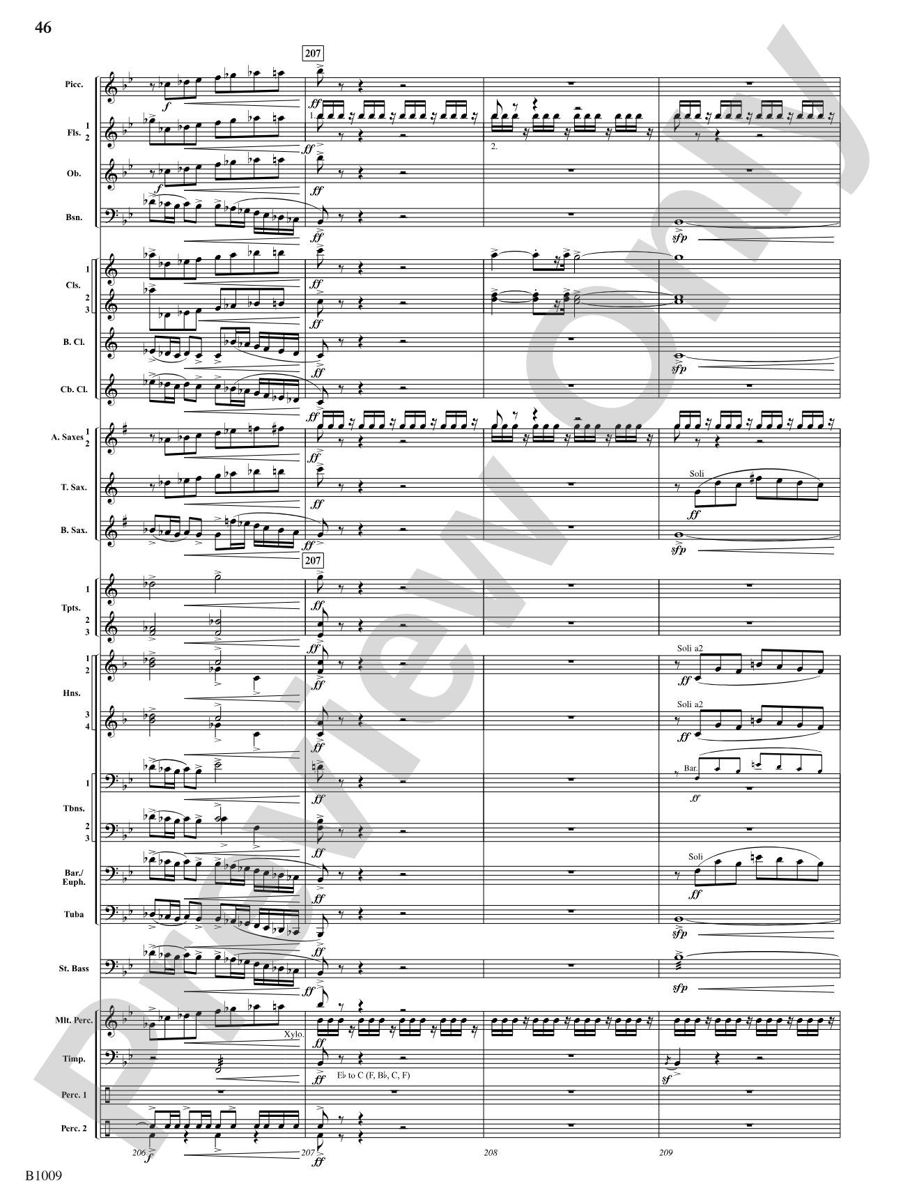 In Glory Triumphant: Concert Band Conductor Score & Parts