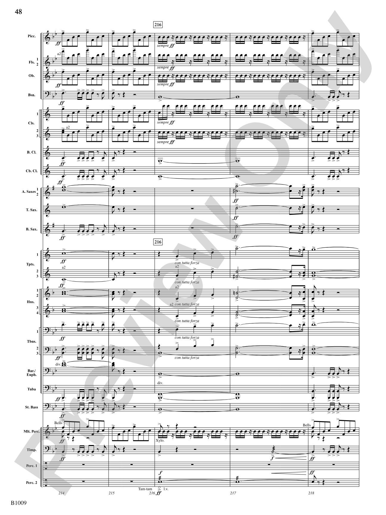 In Glory Triumphant: Concert Band Conductor Score & Parts