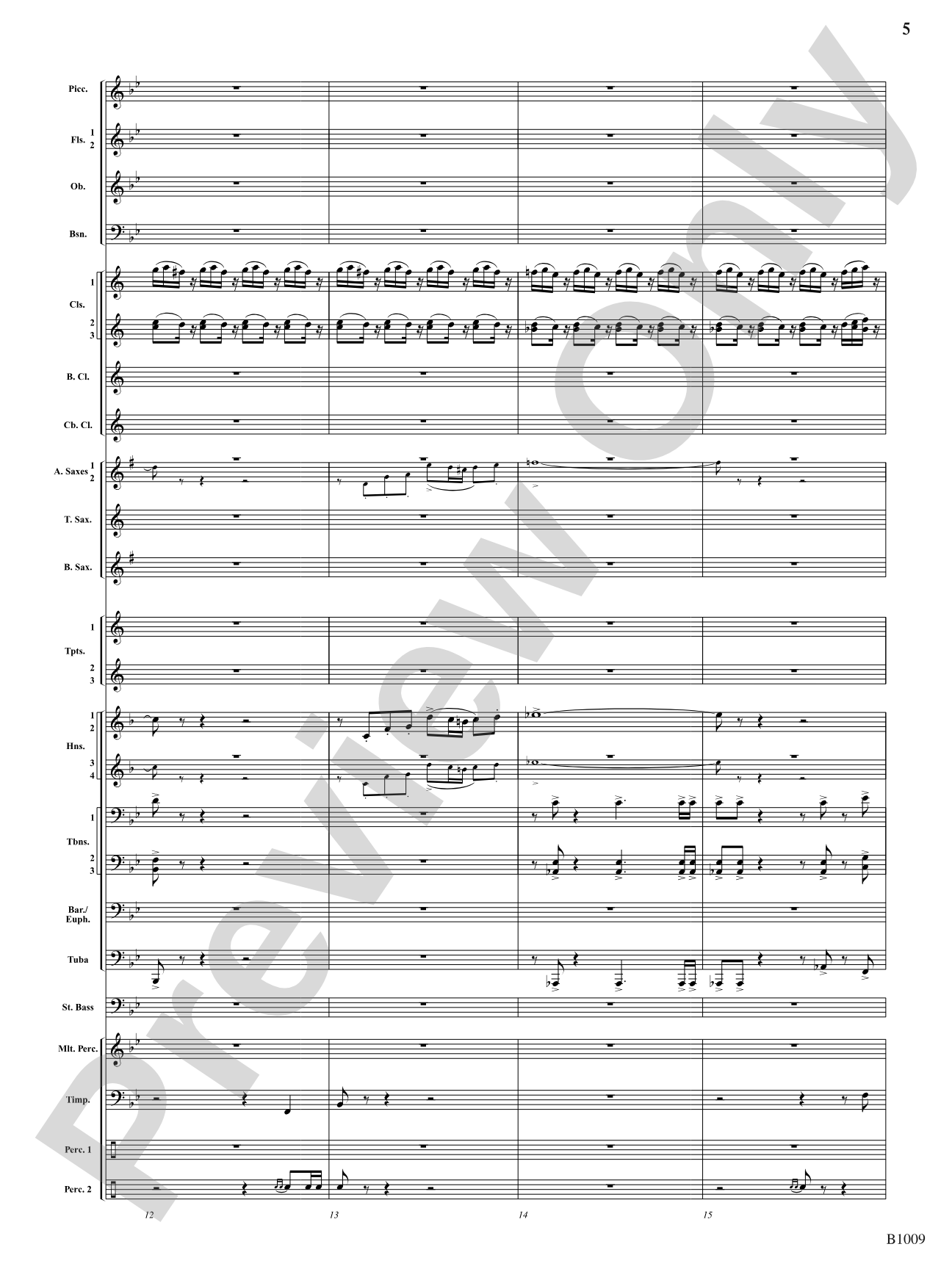 In Glory Triumphant: Concert Band Conductor Score & Parts