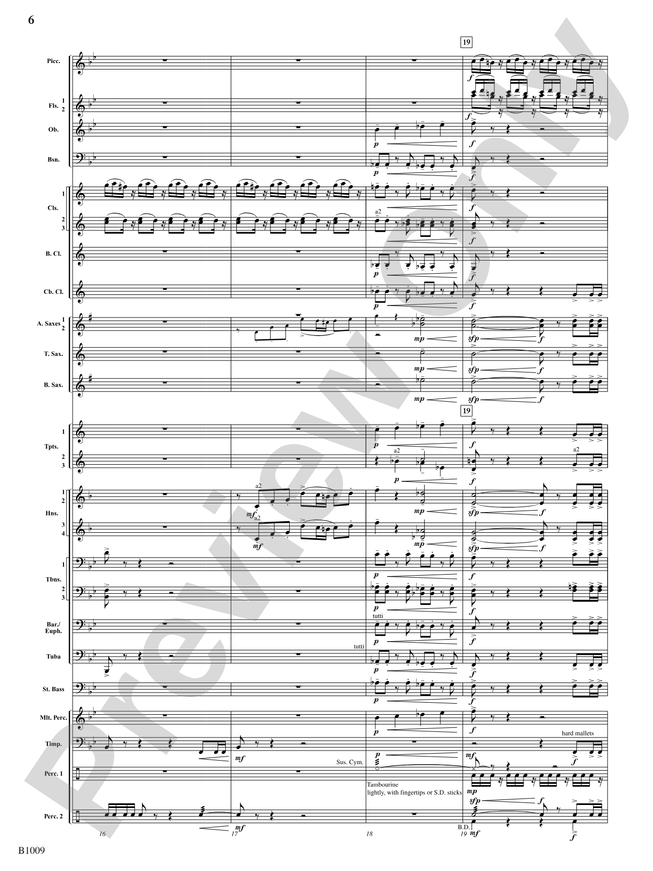 In Glory Triumphant: Concert Band Conductor Score & Parts