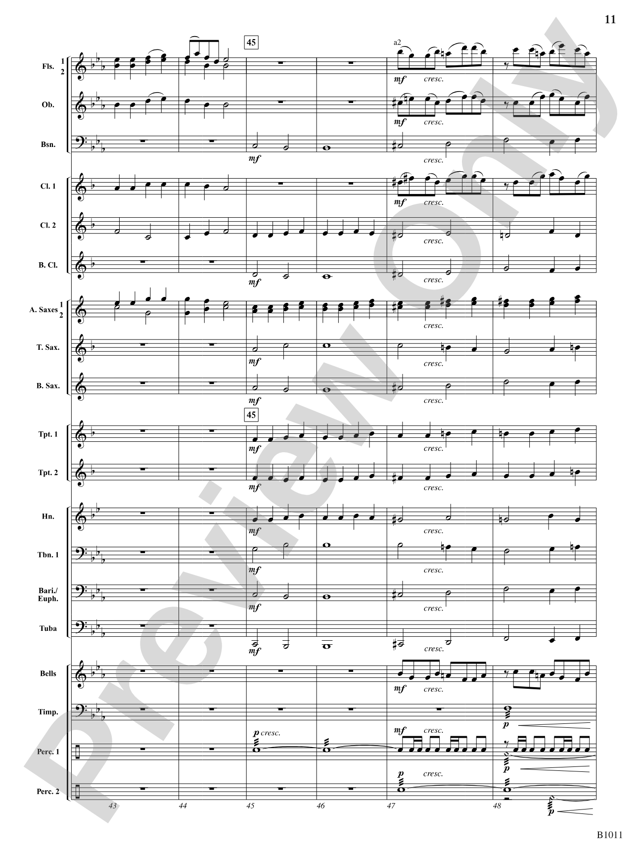 Ode to Joy: Concert Band Conductor Score & Parts