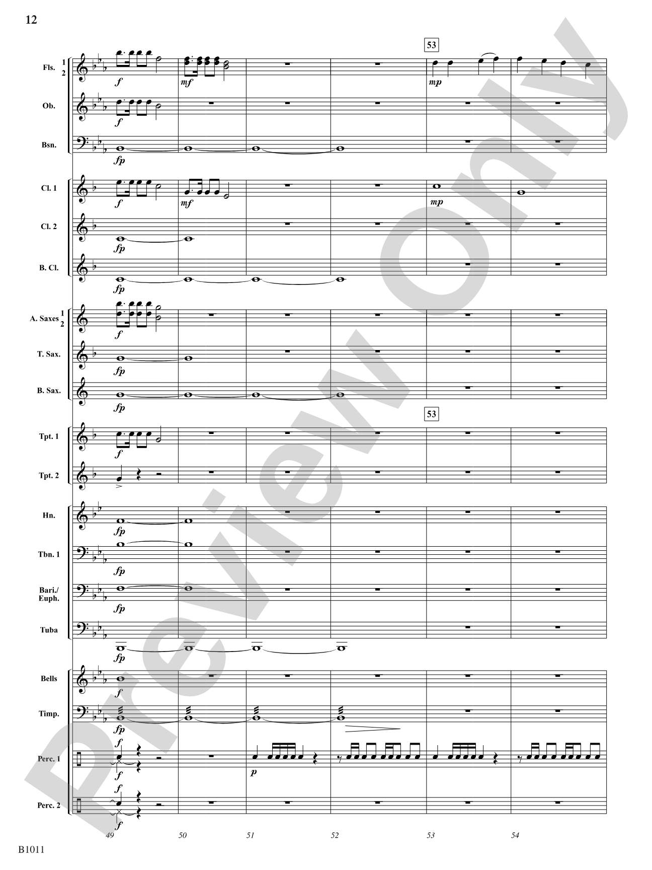 Ode to Joy: Concert Band Conductor Score & Parts