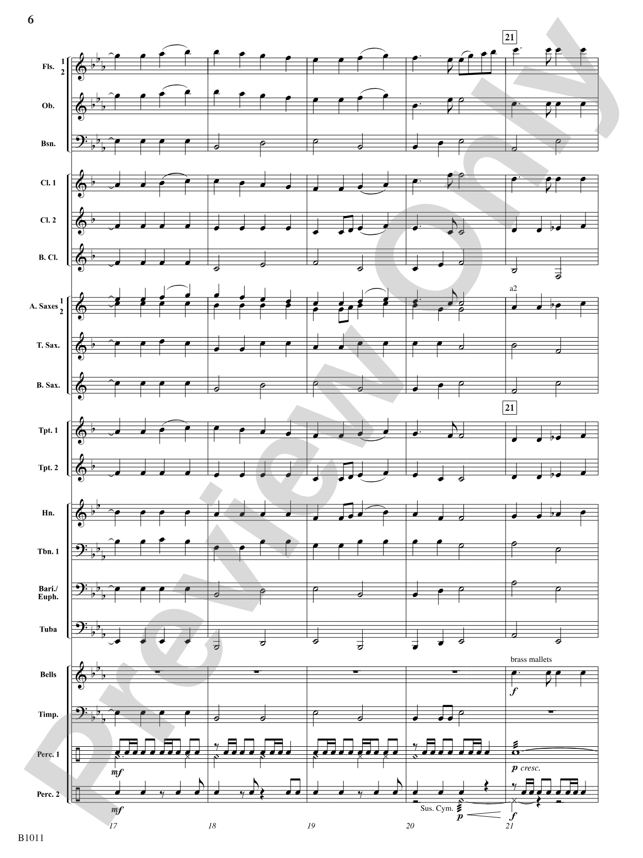 Ode to Joy: Concert Band Conductor Score & Parts