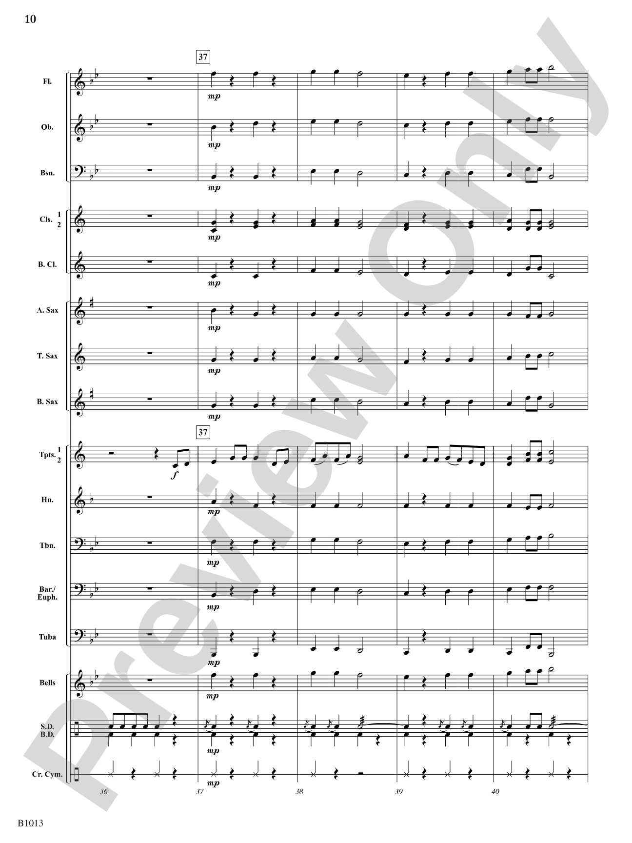 Emerald Bay: Concert Band Conductor Score & Parts