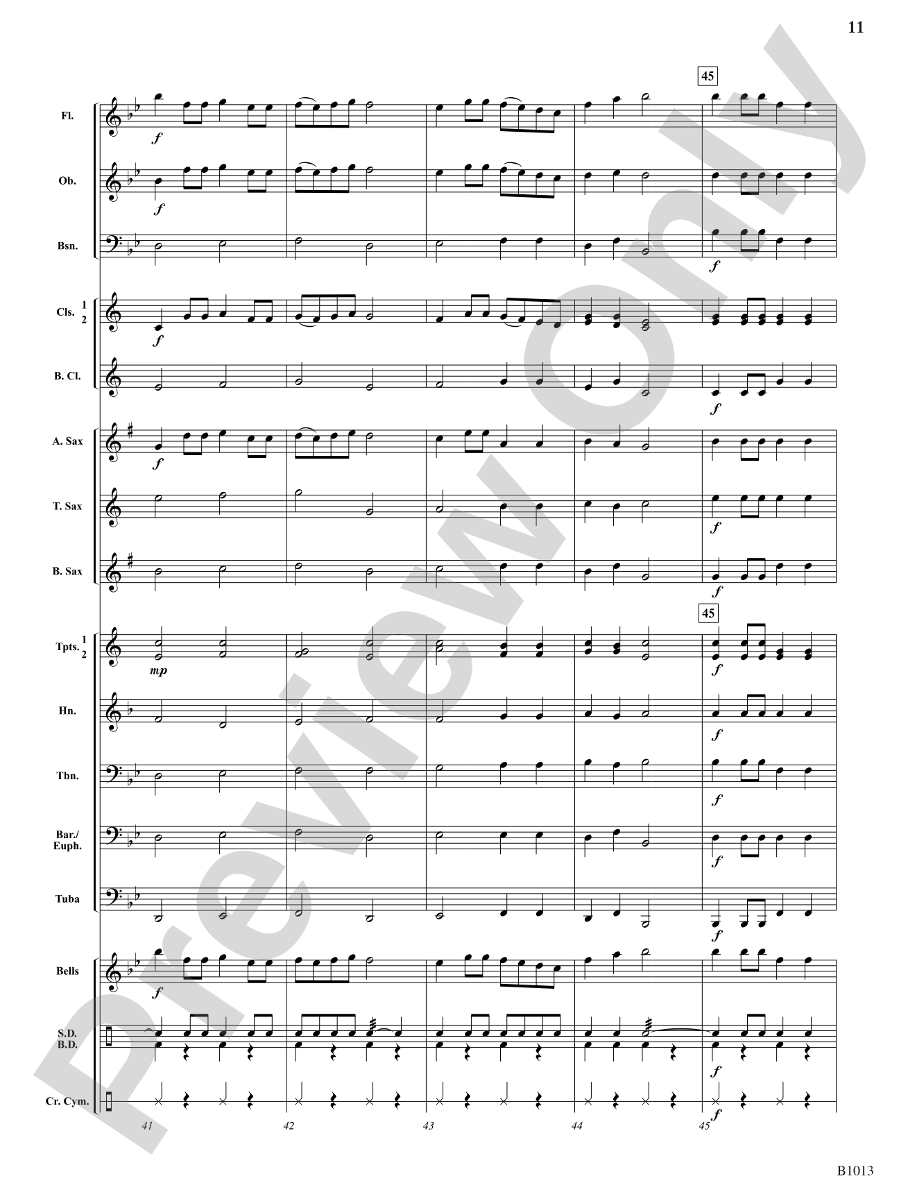 Emerald Bay: Concert Band Conductor Score & Parts