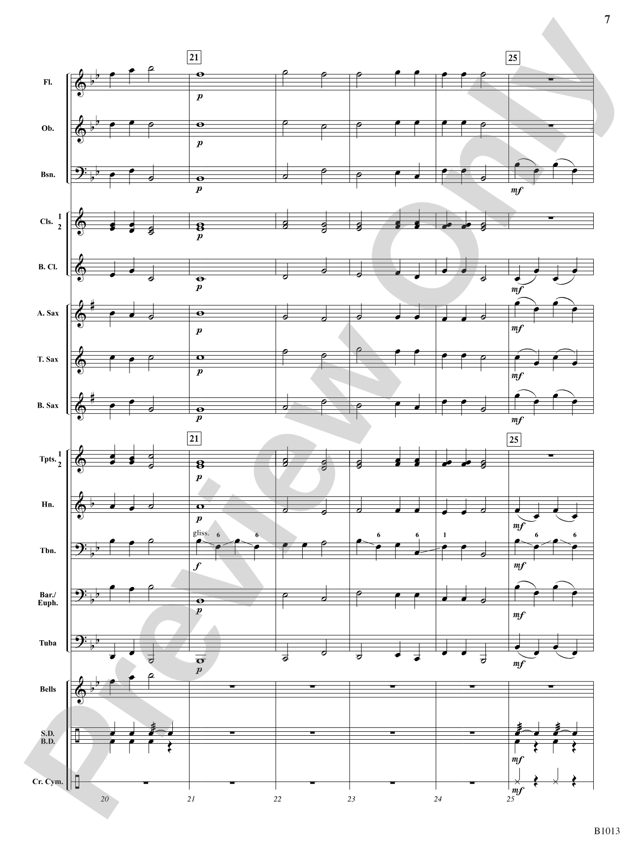 Emerald Bay: Concert Band Conductor Score & Parts