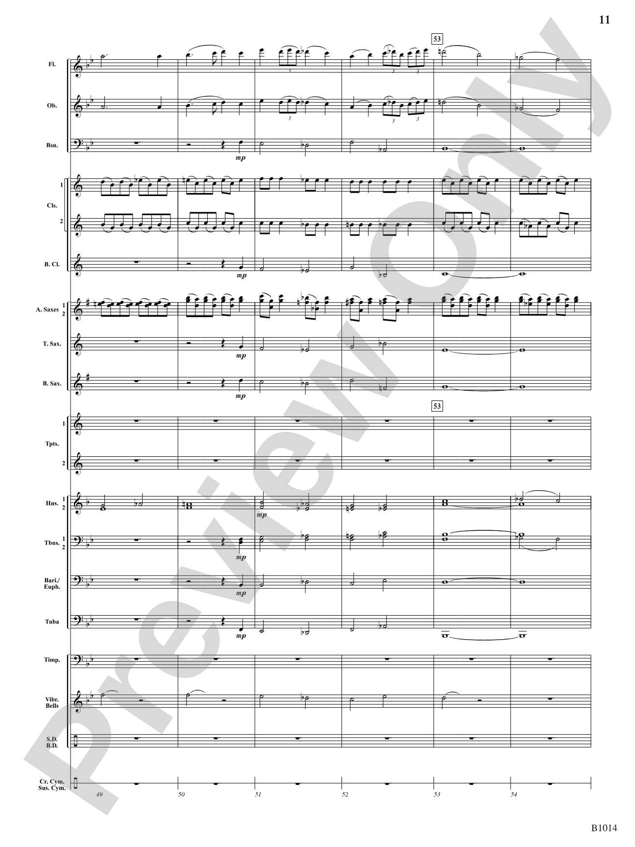 Adirondack Park: Concert Band Conductor Score & Parts