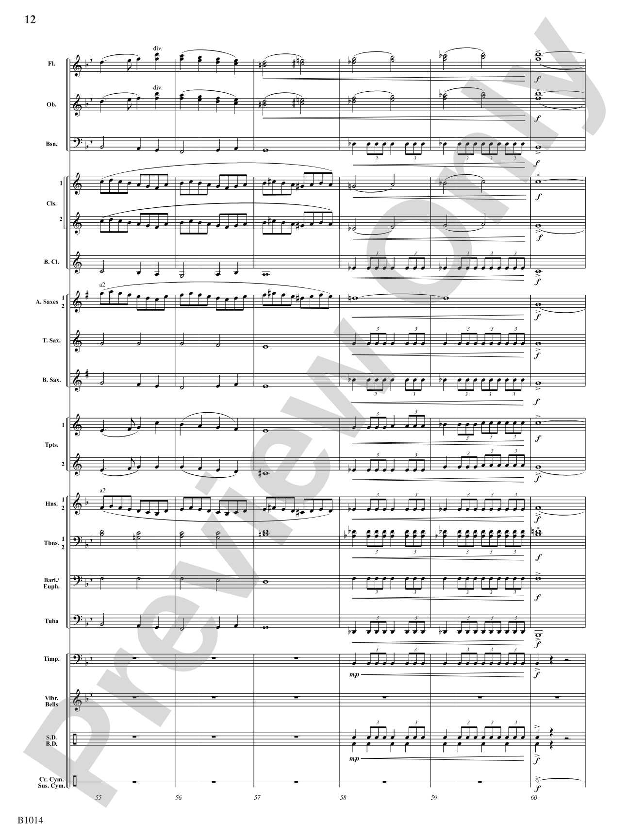 Adirondack Park: Concert Band Conductor Score & Parts