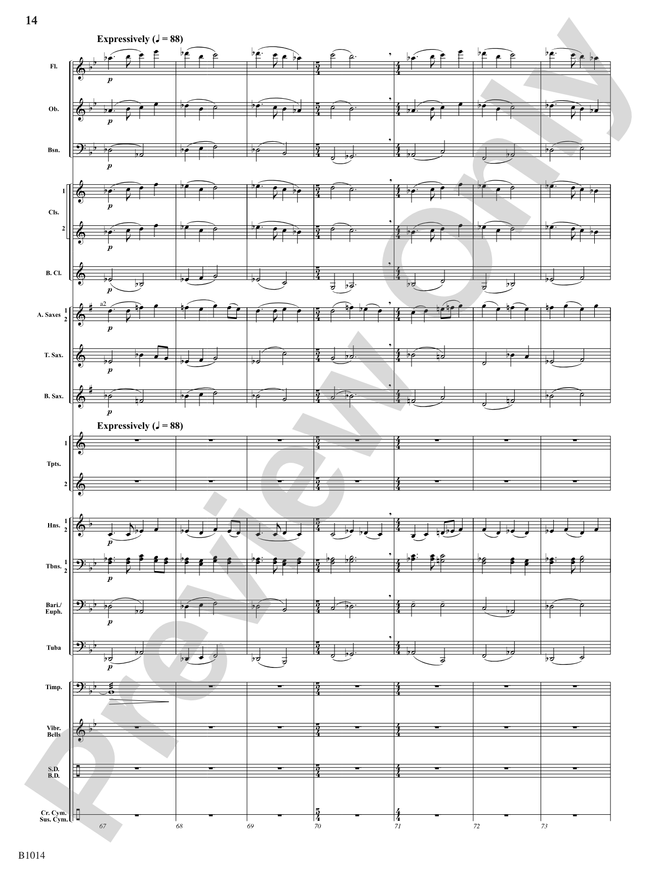 Adirondack Park: Concert Band Conductor Score & Parts