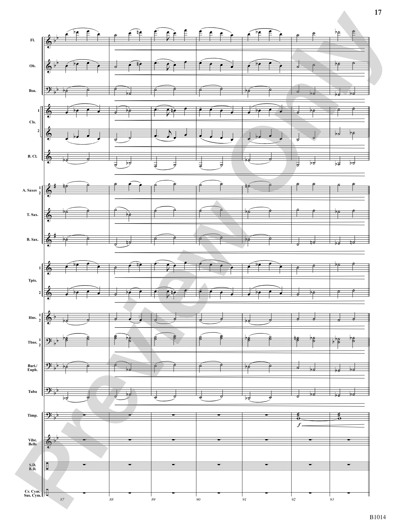 Adirondack Park: Concert Band Conductor Score & Parts