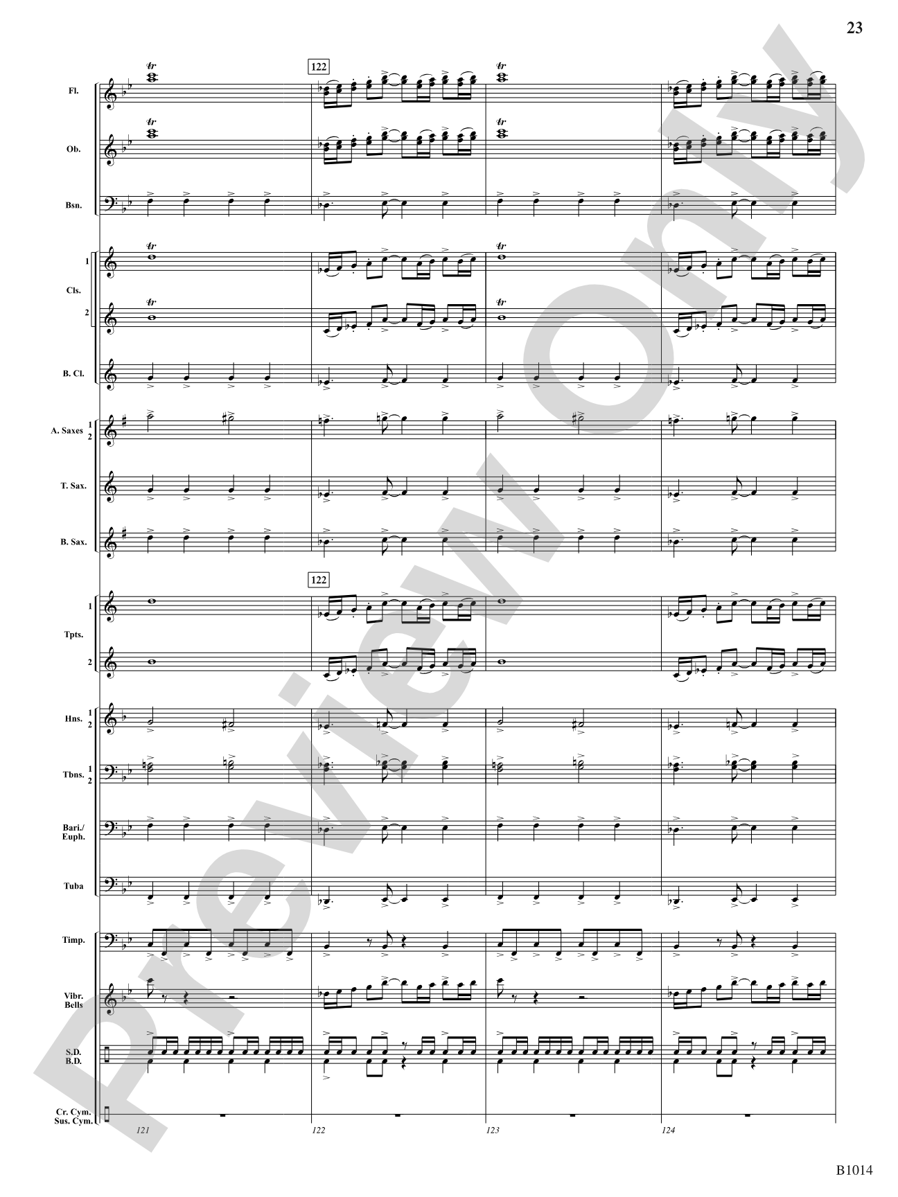 Adirondack Park: Concert Band Conductor Score & Parts