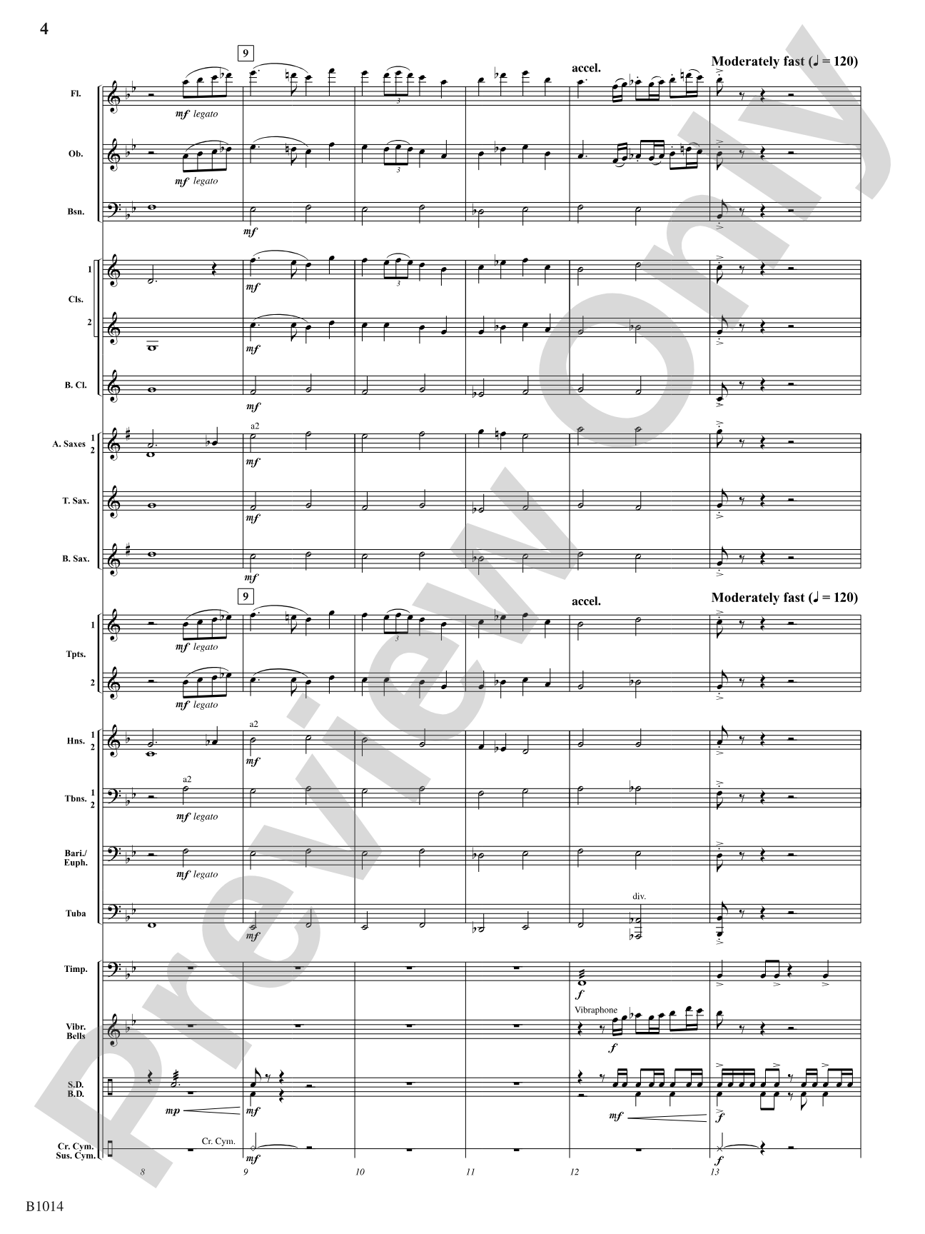 Adirondack Park: Concert Band Conductor Score & Parts