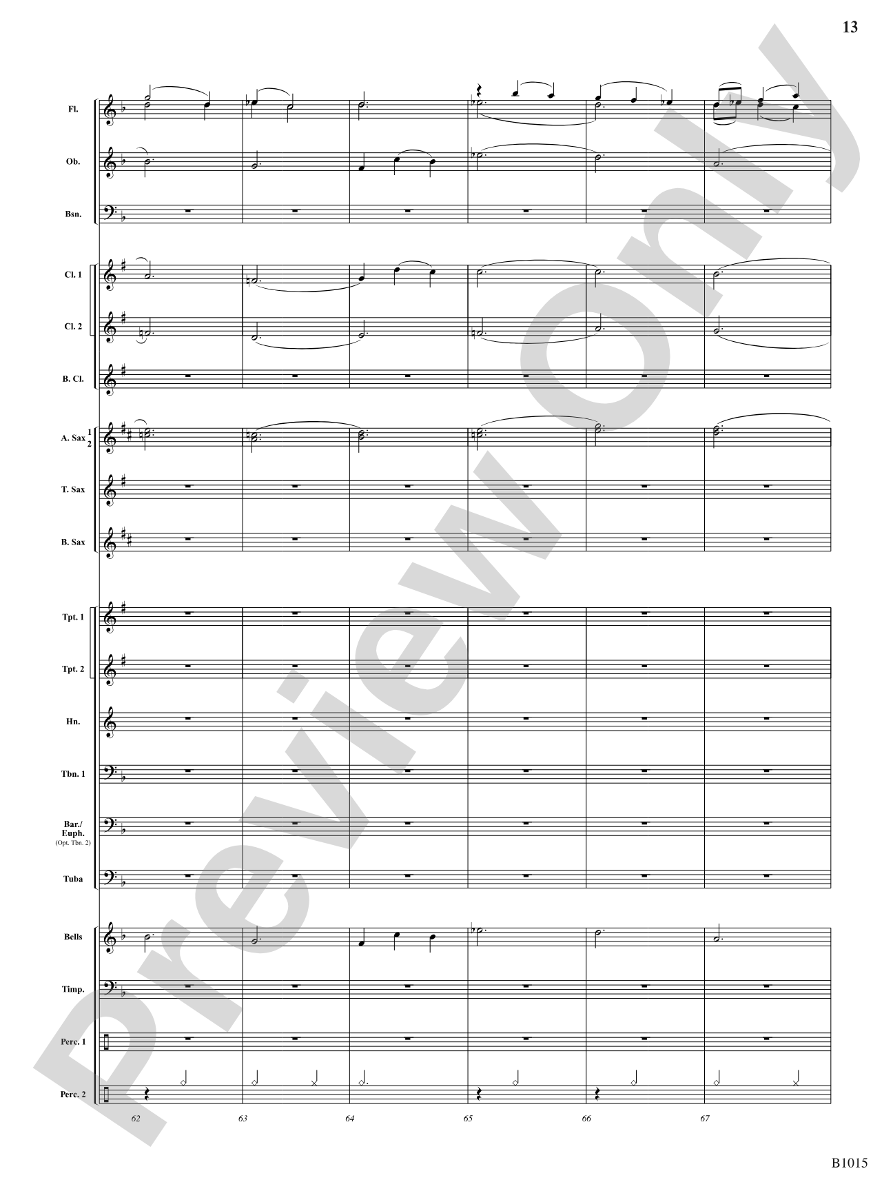 Phantom Ship: Concert Band Conductor Score & Parts