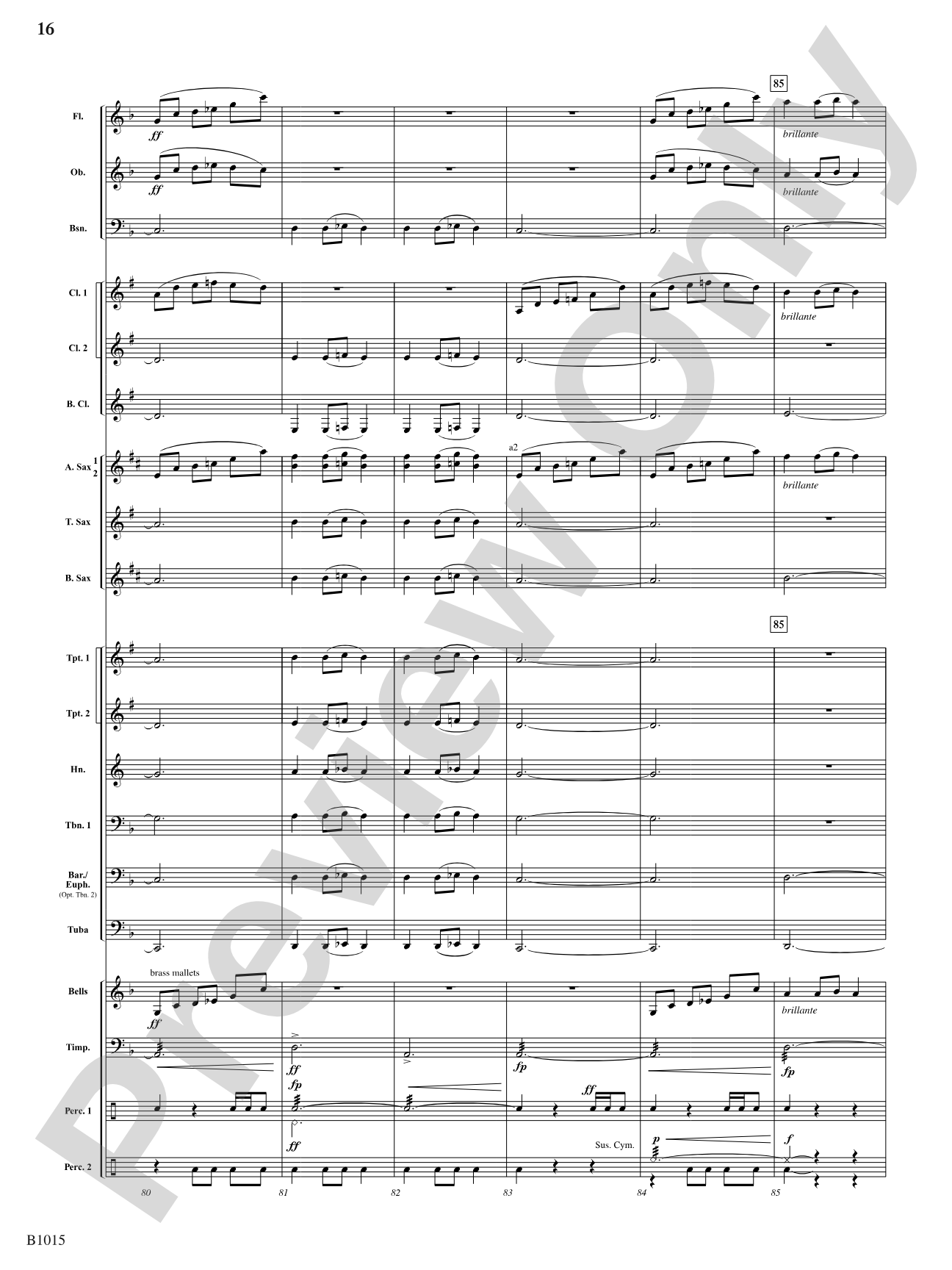 Phantom Ship: Concert Band Conductor Score & Parts