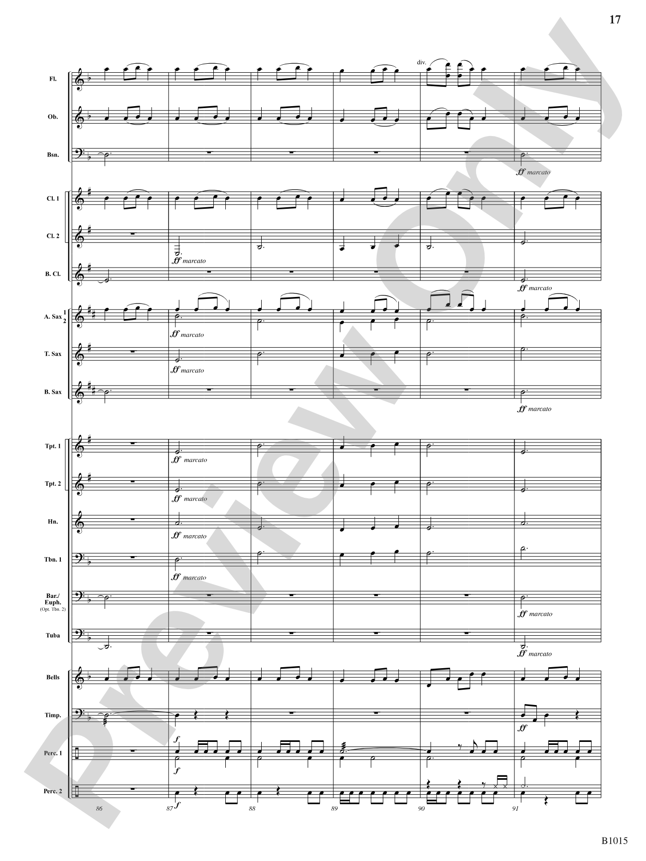 Phantom Ship: Concert Band Conductor Score & Parts