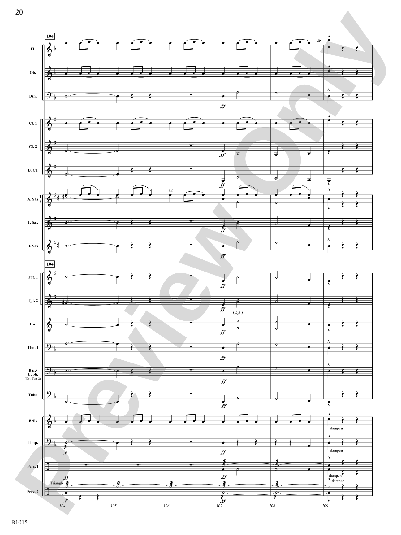 Phantom Ship: Concert Band Conductor Score & Parts
