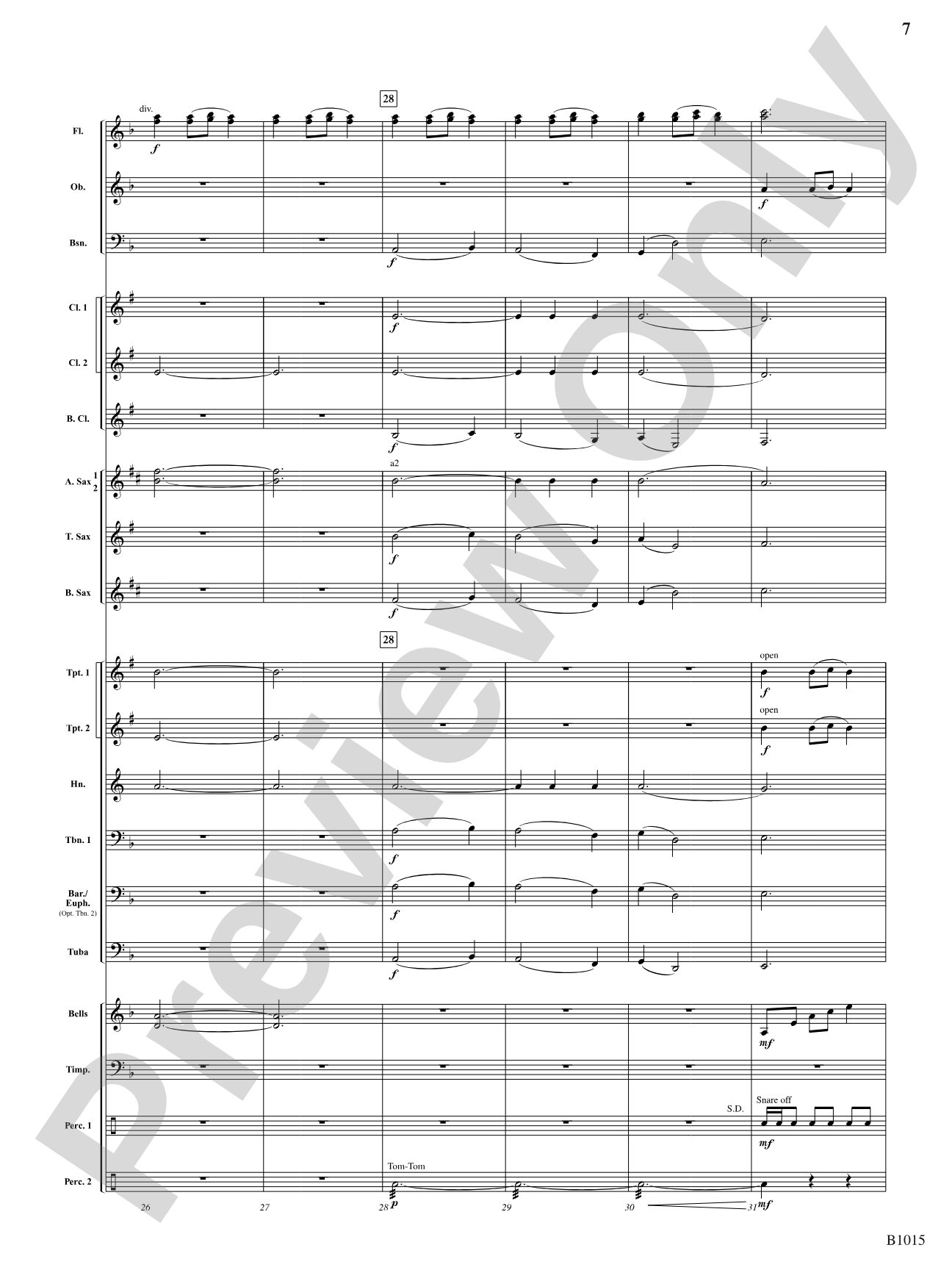 Phantom Ship: Concert Band Conductor Score & Parts