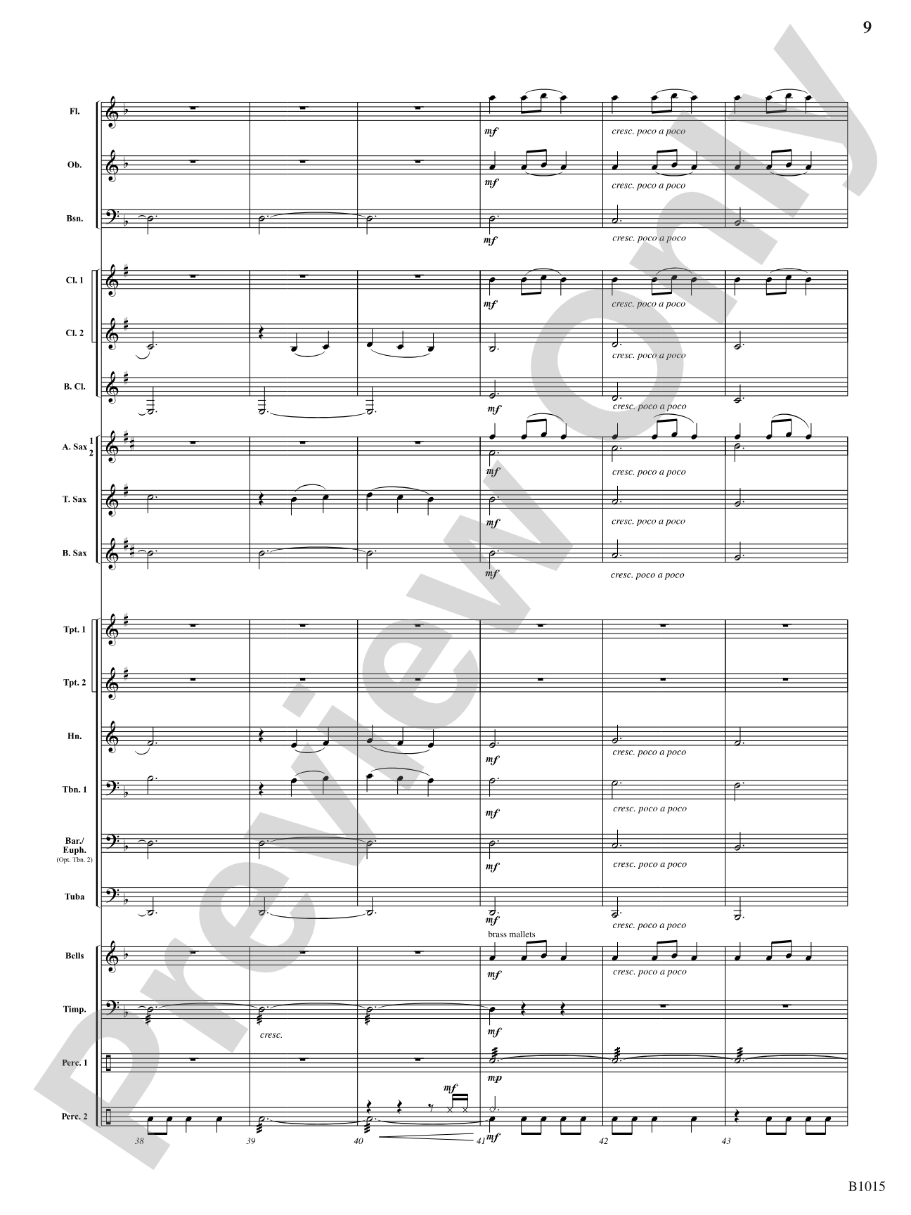 Phantom Ship: Concert Band Conductor Score & Parts