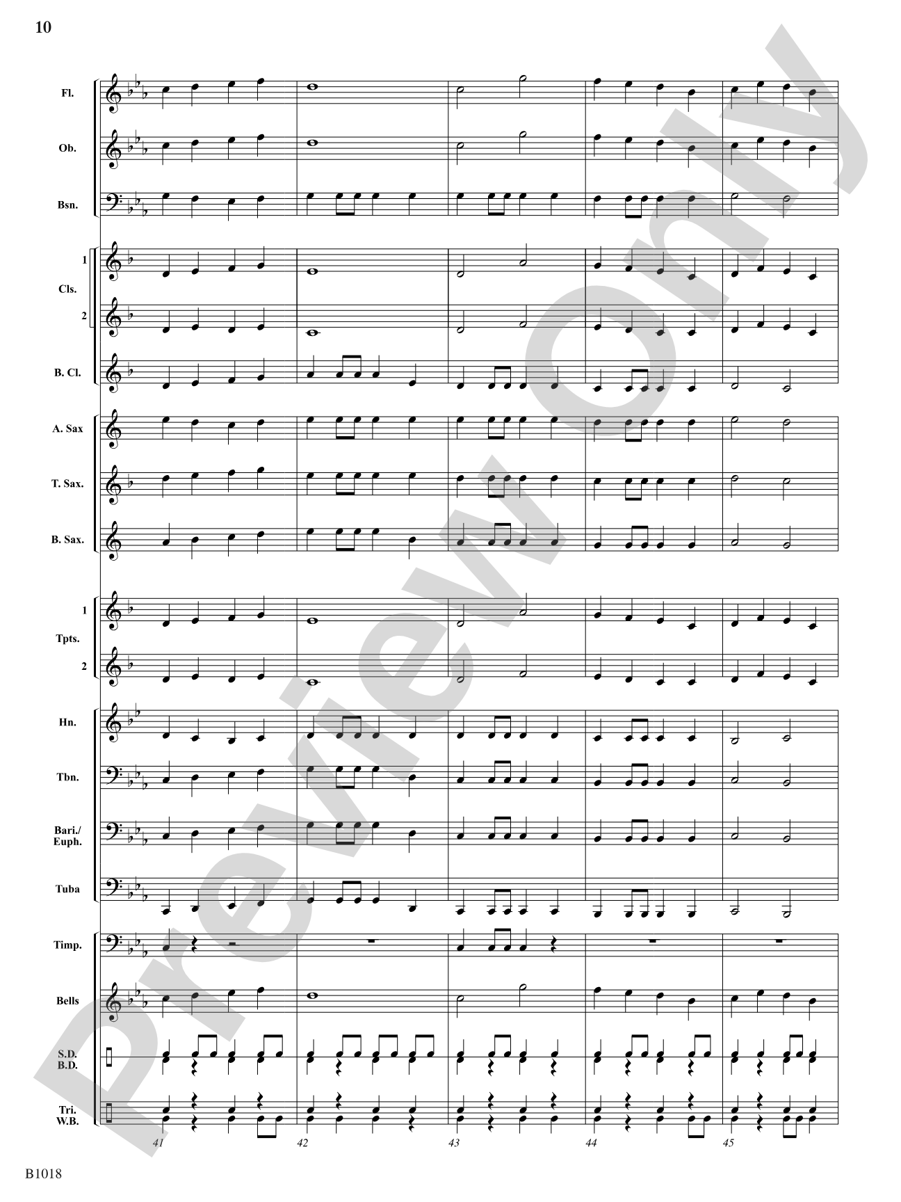 Rite of Passage: Concert Band Conductor Score & Parts