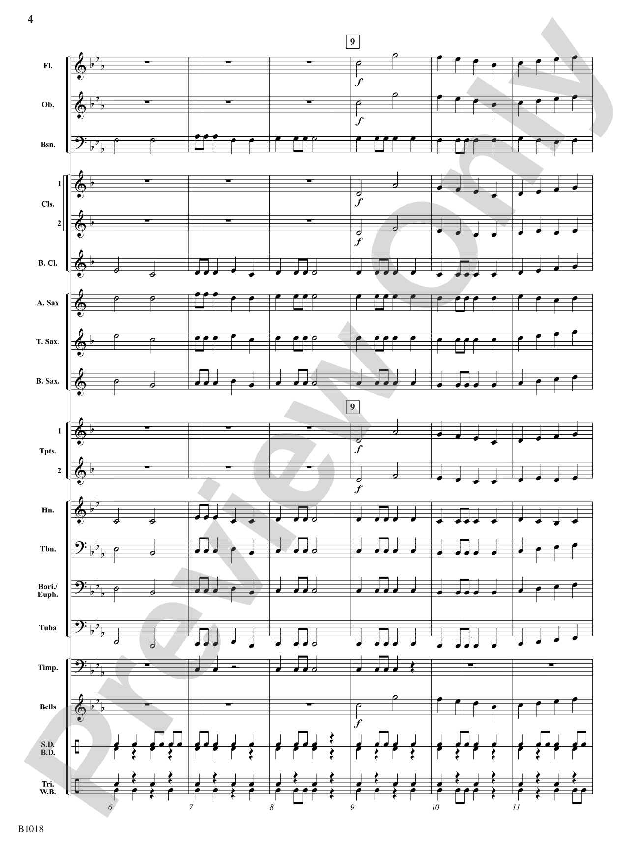 Rite of Passage: Concert Band Conductor Score & Parts