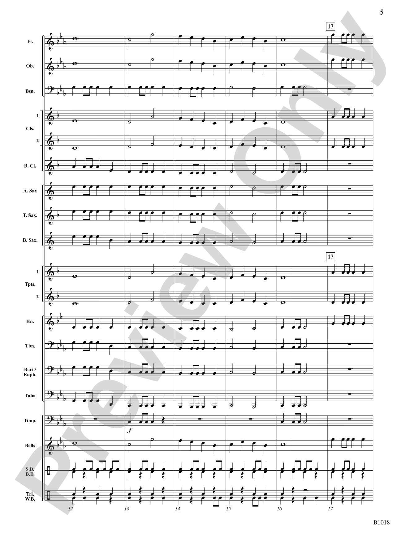 Rite of Passage: Concert Band Conductor Score & Parts